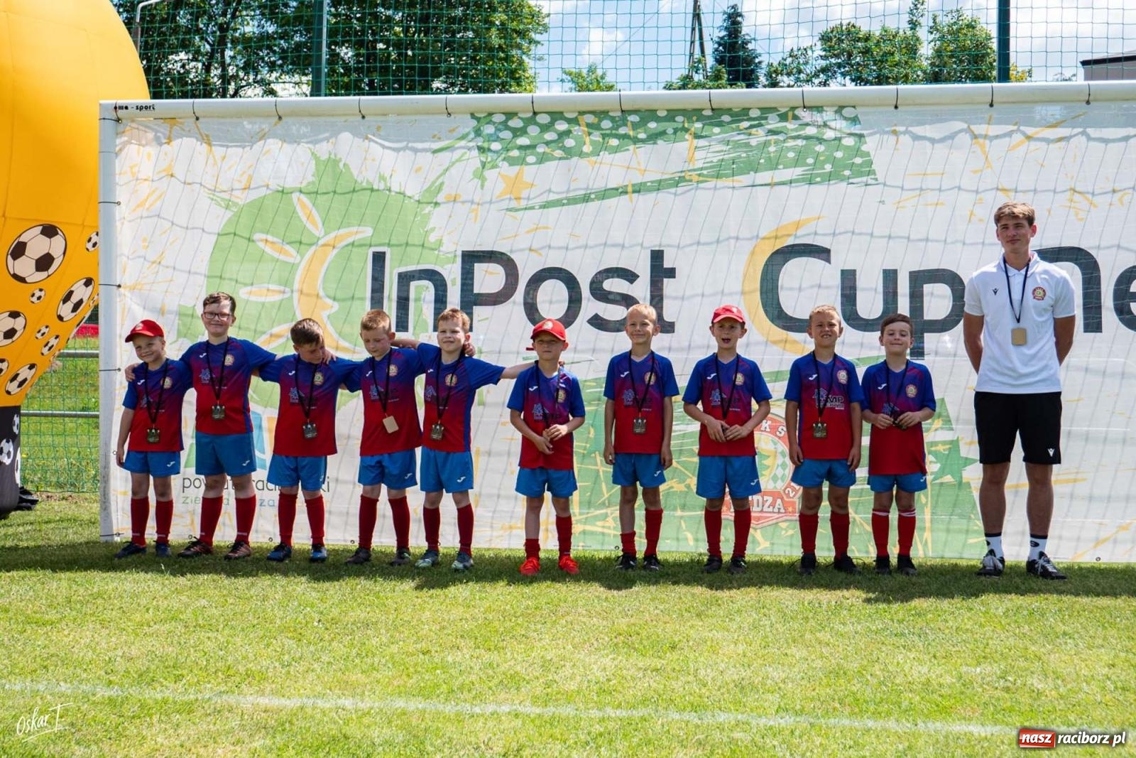 Zdjęcie w galerii na portalu naszraciborz.pl: Młodzi piłkarze rywalizowali w Nędzy. InPost Cup pełen goli i sportowych emocji [FOTO] wiadomości z regionu