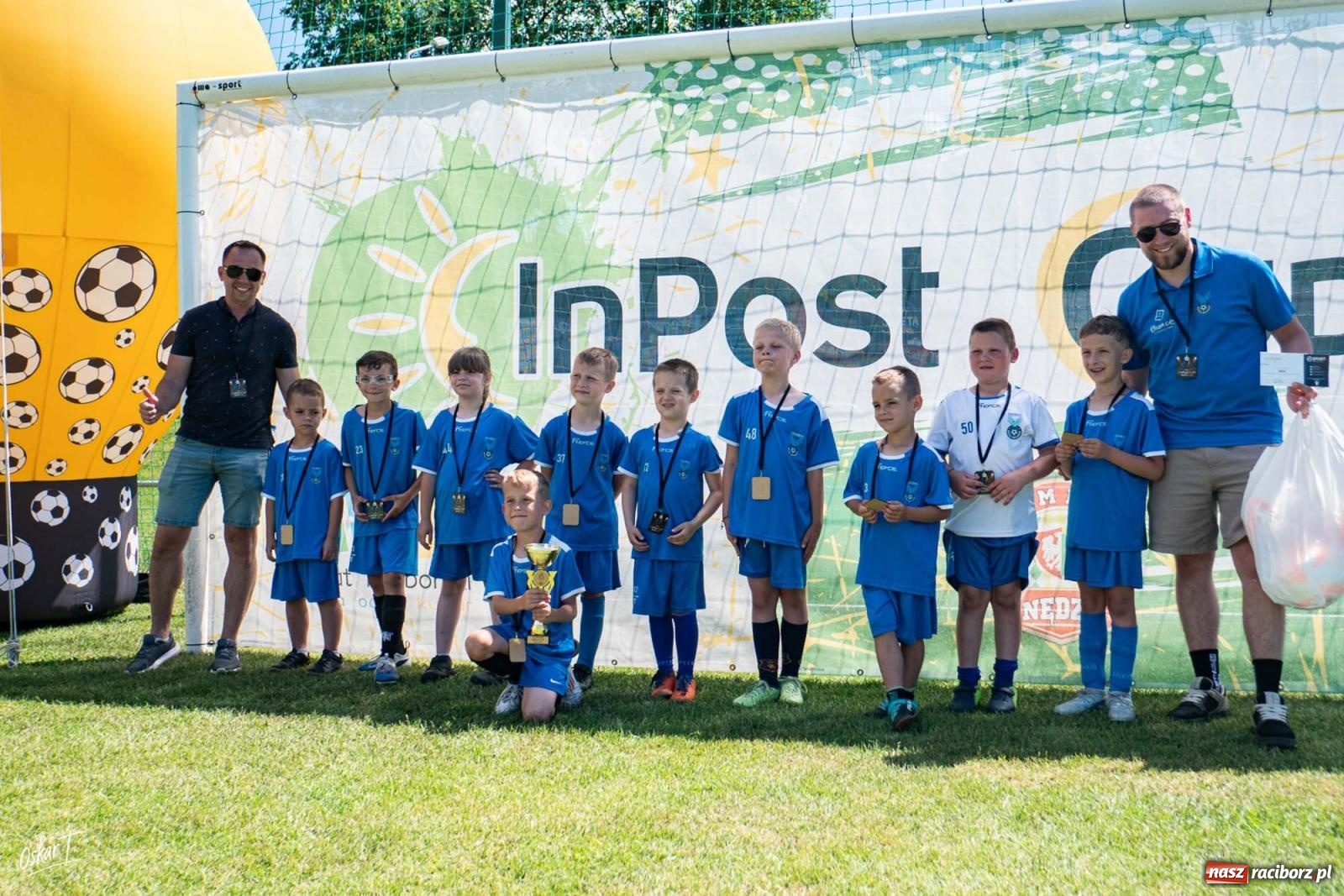 Zdjęcie w galerii na portalu naszraciborz.pl: Młodzi piłkarze rywalizowali w Nędzy. InPost Cup pełen goli i sportowych emocji [FOTO] wiadomości z regionu