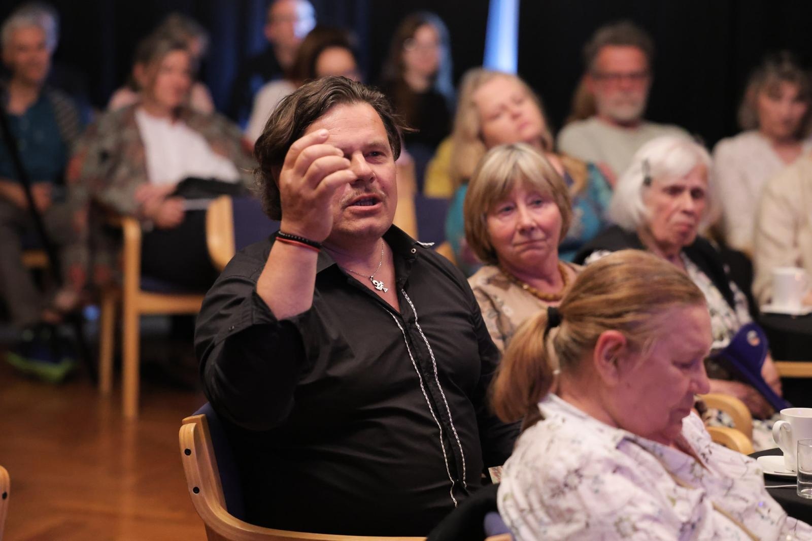 Zdjęcie w galerii na portalu naszraciborz.pl: Poezja, rozmowa i muzyka. Niezapomniany wieczór z Almanachem Prowincjonalnym wiadomości z regionu