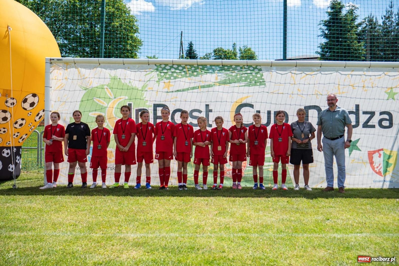 Zdjęcie w galerii na portalu naszraciborz.pl: Dziewczęta po raz pierwszy na InPost Cup. Drugi dzień turnieju za nami [FOTO] wiadomości z regionu