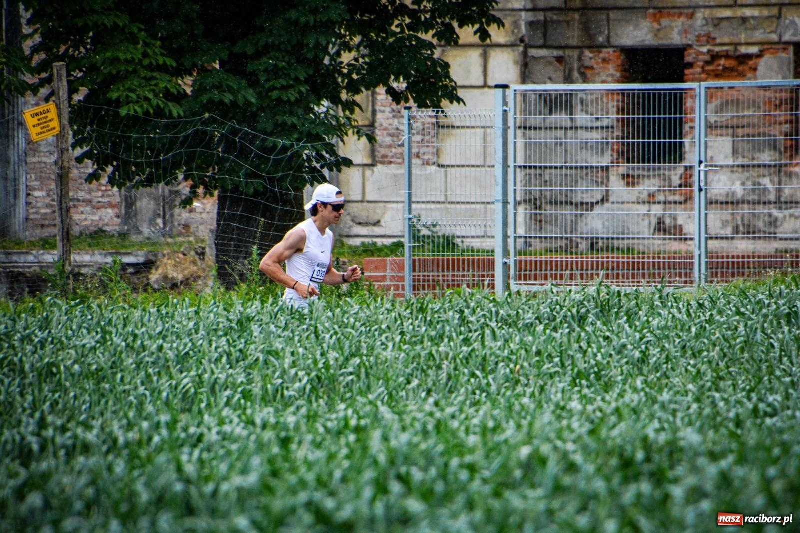 Zdjęcie w galerii na portalu naszraciborz.pl: Piątka wokół ruin. W Sławikowie zainagurowano cykl ośmiu biegów w powiecie raciborskim wiadomości z regionu