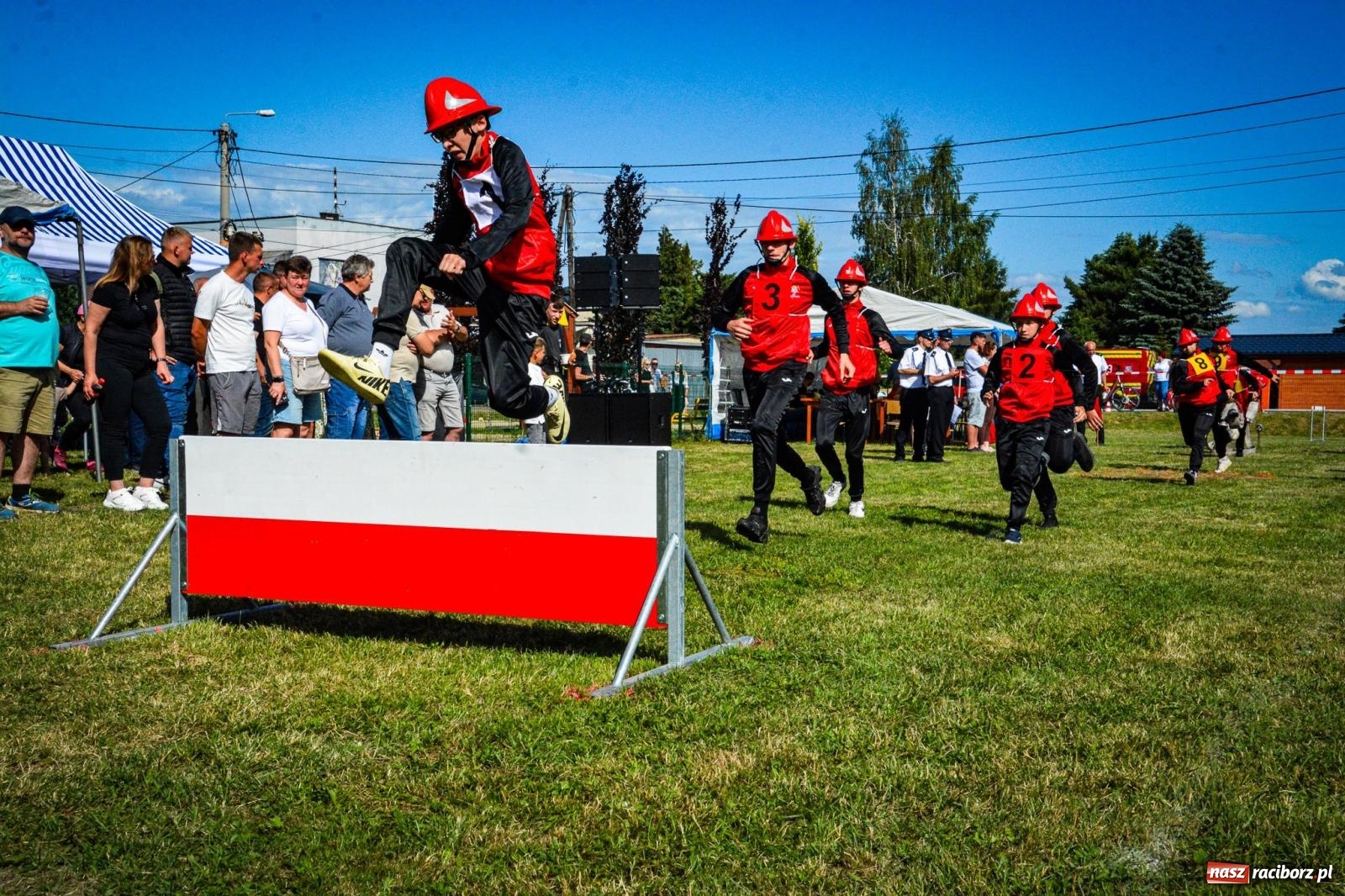 Zdjęcie w galerii na portalu naszraciborz.pl: Hattrick OSP Sudół w miejskich zawodach sportowo-pożarniczych o Puchar Prezydenta Miasta wiadomości z regionu