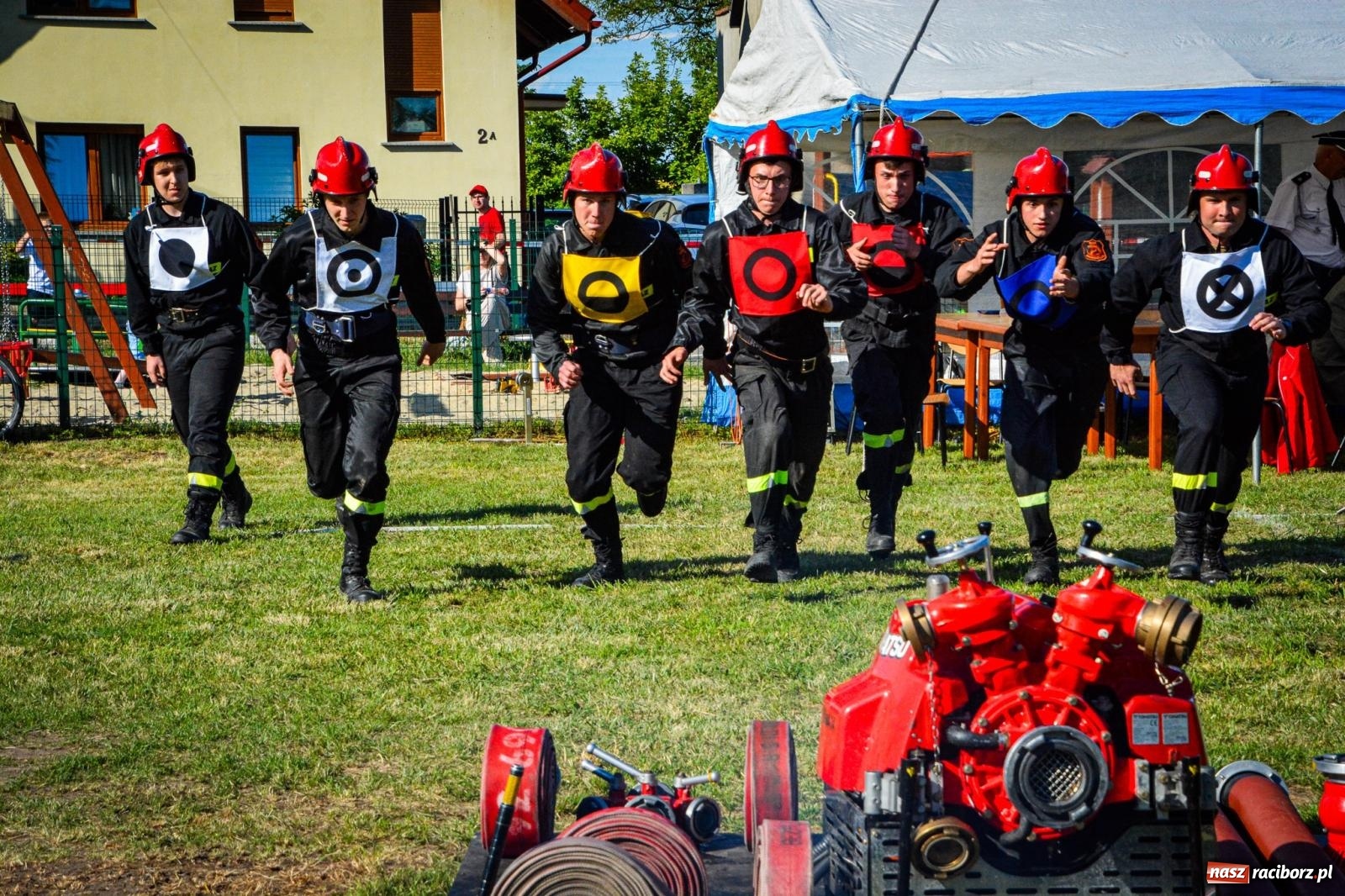 Zdjęcie w galerii na portalu naszraciborz.pl: Hattrick OSP Sudół w miejskich zawodach sportowo-pożarniczych o Puchar Prezydenta Miasta wiadomości z regionu