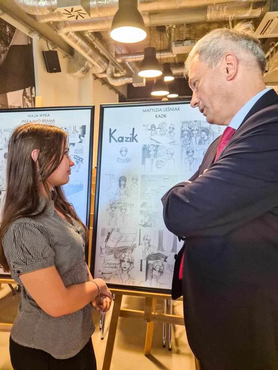 Zdjęcie w galerii na portalu naszraciborz.pl: Sukces Matyldy Leśniak w ogólnopolskim konkursie IPN wiadomości z regionu