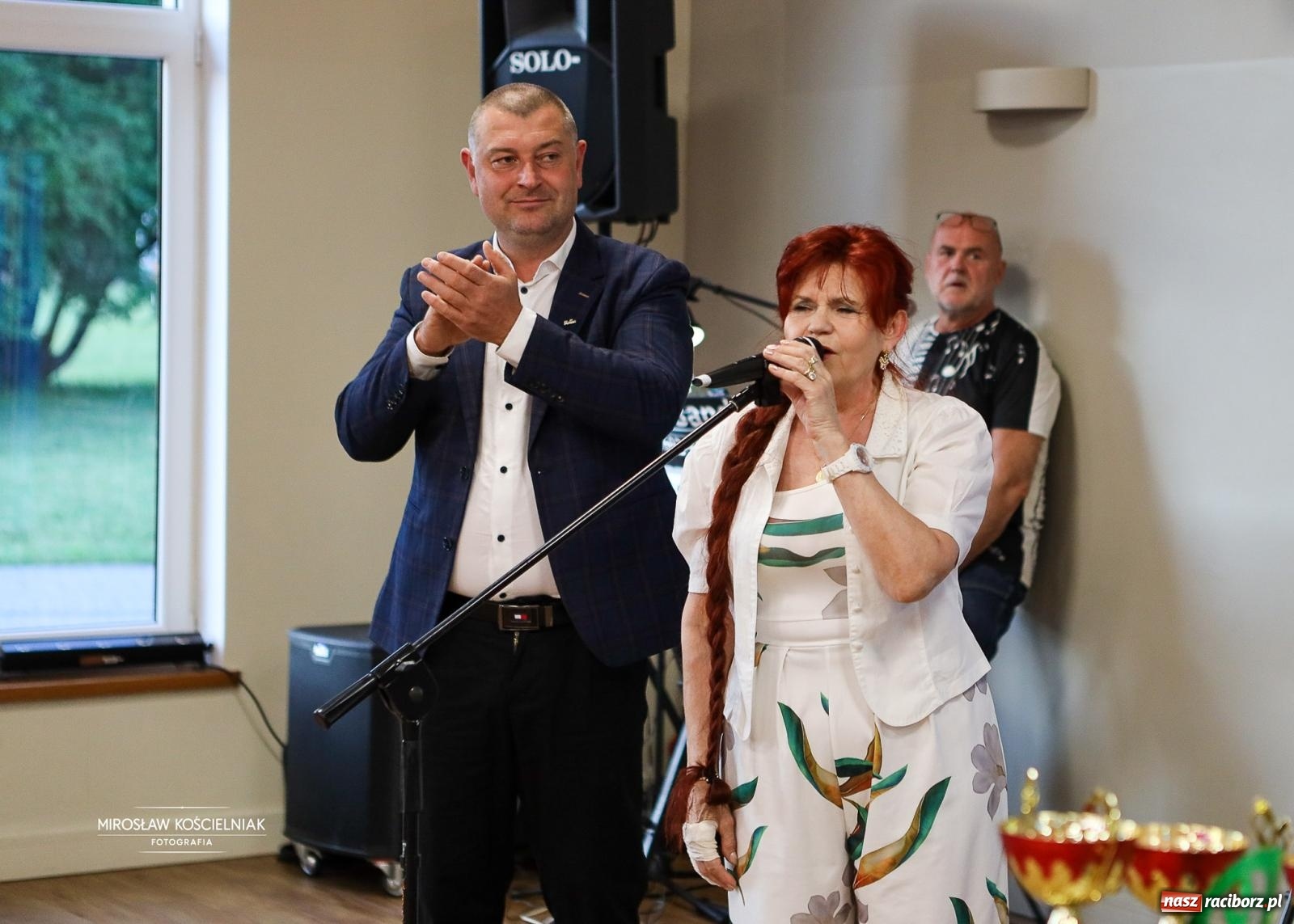 Zdjęcie w galerii na portalu naszraciborz.pl: 27. Spartakiada Sportowa Przemysłu Spożywczego NSZZ Solidarność. Na starcie ekipa z Mieszka wiadomości z regionu