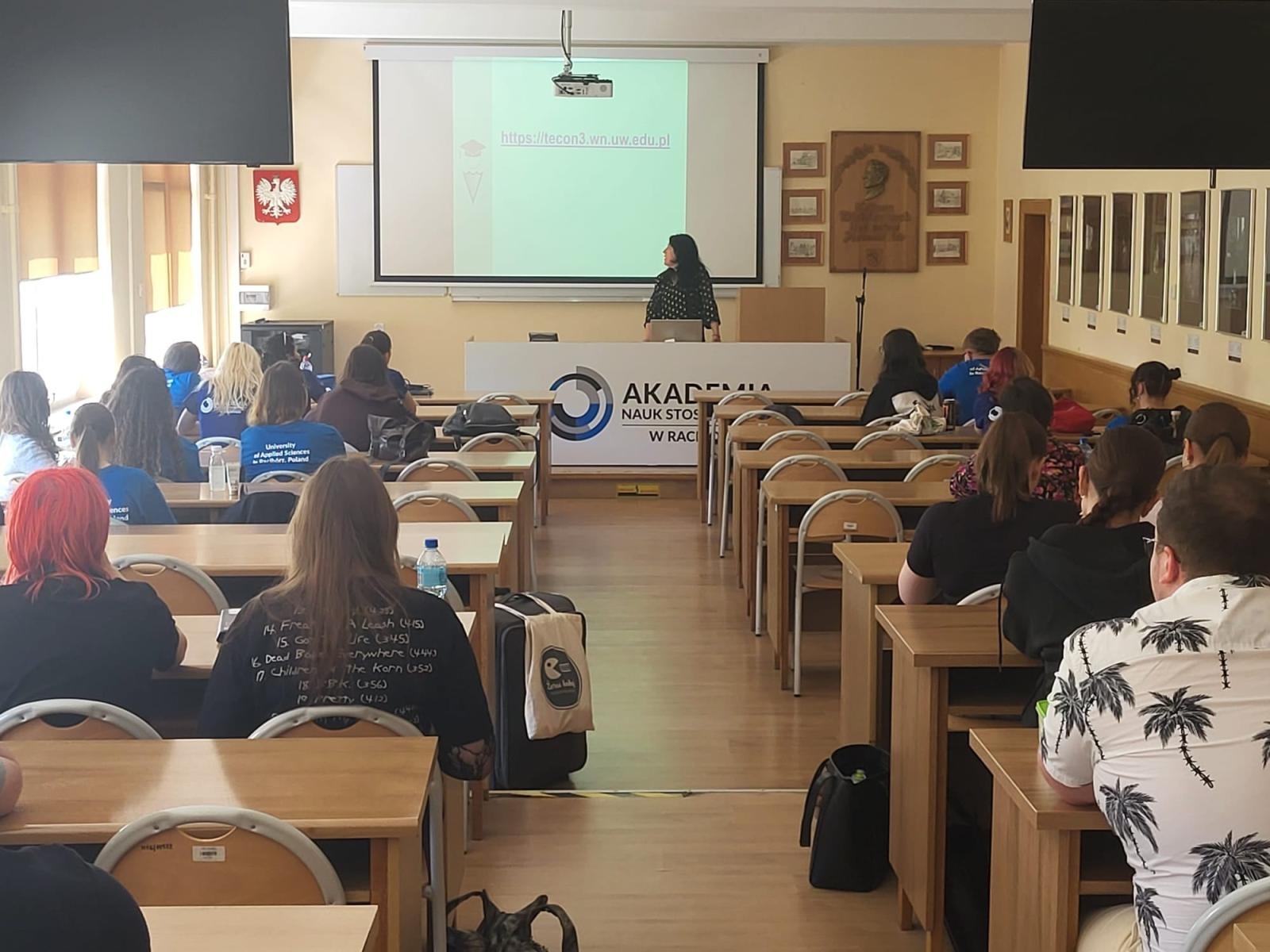 Zdjęcie w galerii na portalu naszraciborz.pl: Język niemiecki, historia i kultura na pograniczu Śląska – międzynarodowy program BIP w ANS w Raciborzu wiadomości z regionu