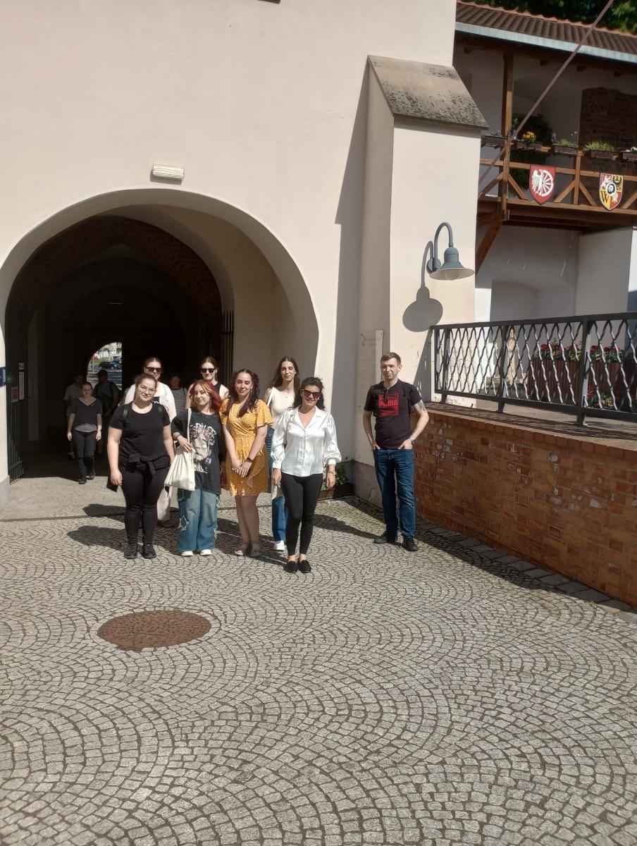 Zdjęcie w galerii na portalu naszraciborz.pl: Język niemiecki, historia i kultura na pograniczu Śląska – międzynarodowy program BIP w ANS w Raciborzu wiadomości z regionu