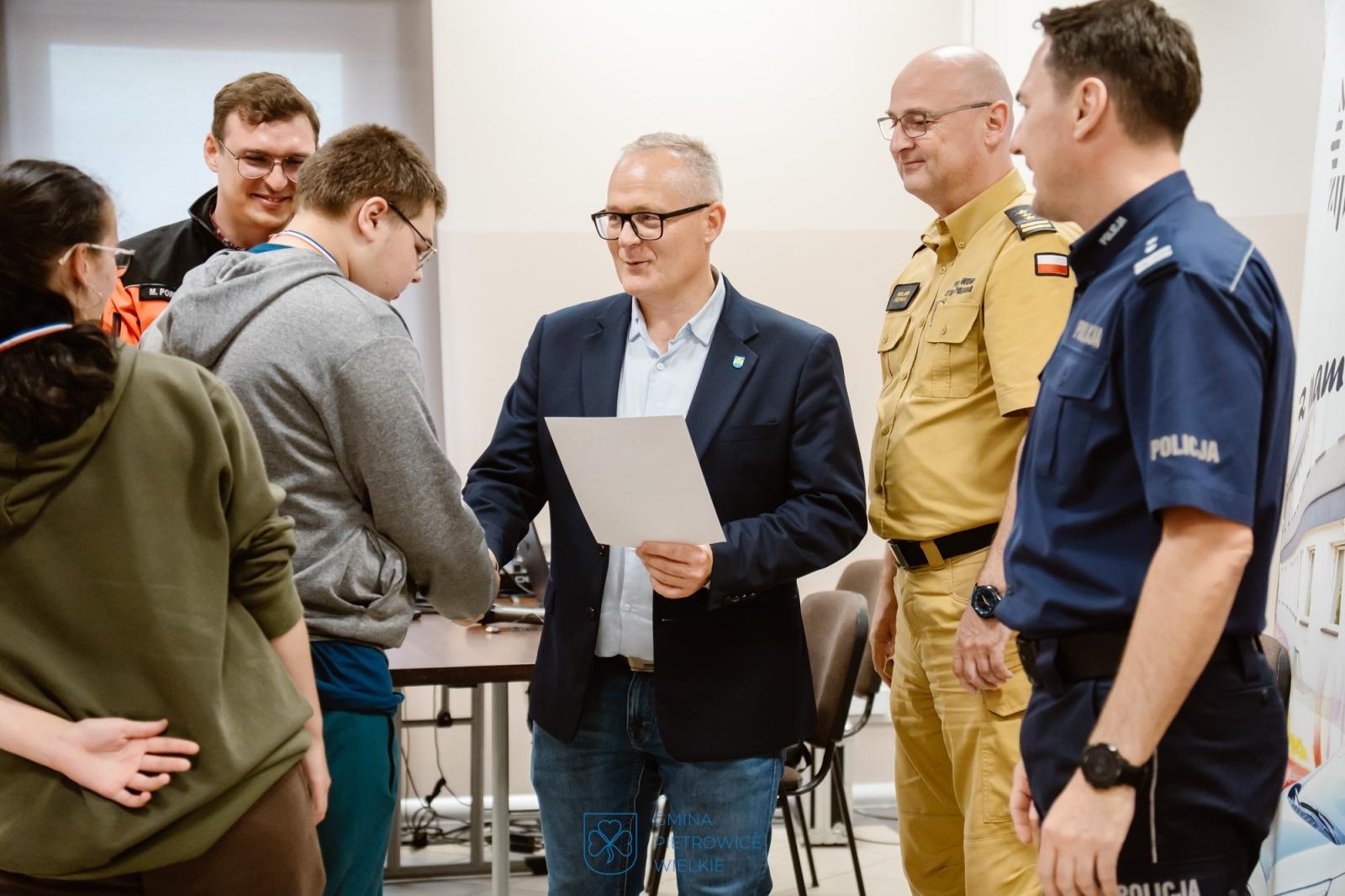 Zdjęcie w galerii na portalu naszraciborz.pl: Pietrowice Wielkie: Konkurs Bezpieczny Uczeń Powiatu Raciborskiego rozstrzygnięty [FOTO] wiadomości z regionu