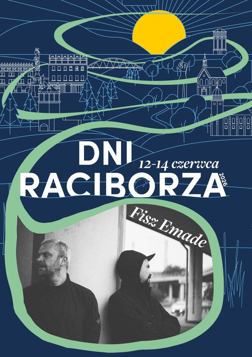 Zdjęcie w galerii na portalu naszraciborz.pl: Fisz Emade Tworzywo wystąpi na finał Dni Raciborza 2026 [ZAPOWIEDŹ] wiadomości z regionu