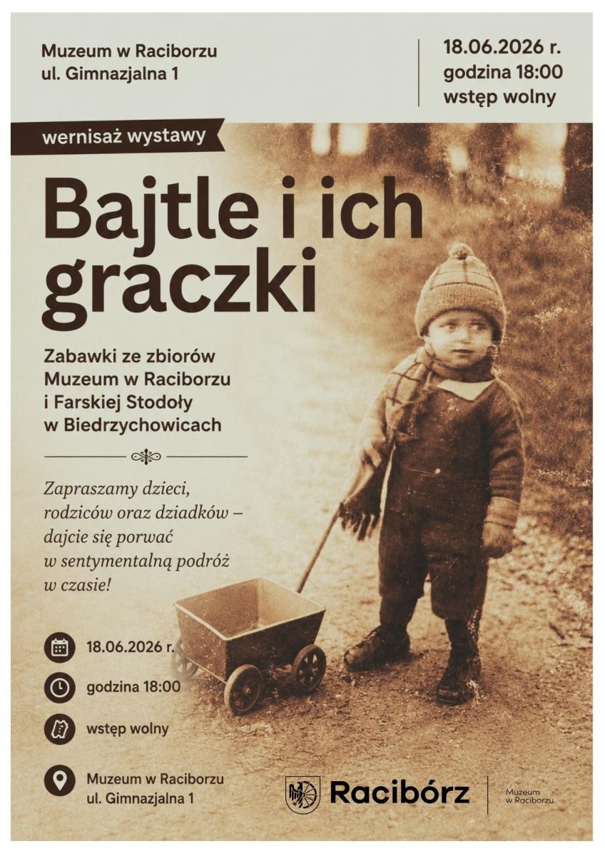 Zdjęcie w galerii na portalu naszraciborz.pl: Bajtle i ich graczki. W Muzeum w Raciborzu rusza sentymentalna wystawa dawnych zabawek wiadomości z regionu