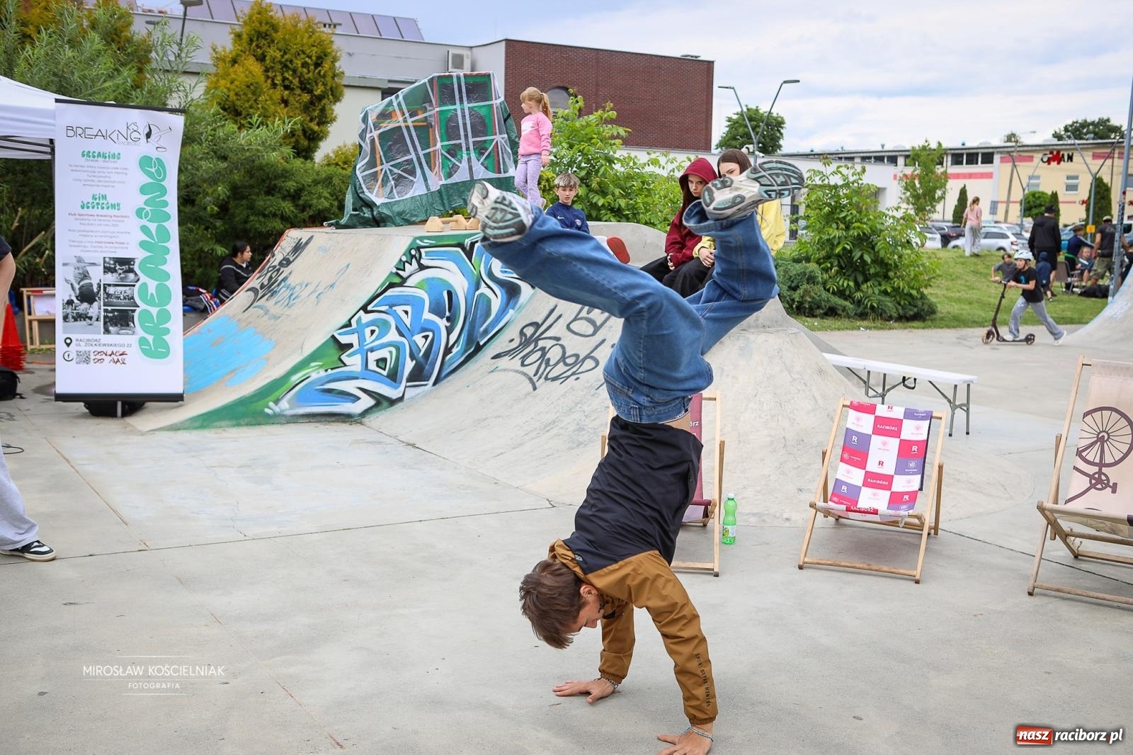 Zdjęcie w galerii na portalu naszraciborz.pl: Breaking Graffiti i Muzyka vol. 5 z bboy MACHINE wiadomości z regionu