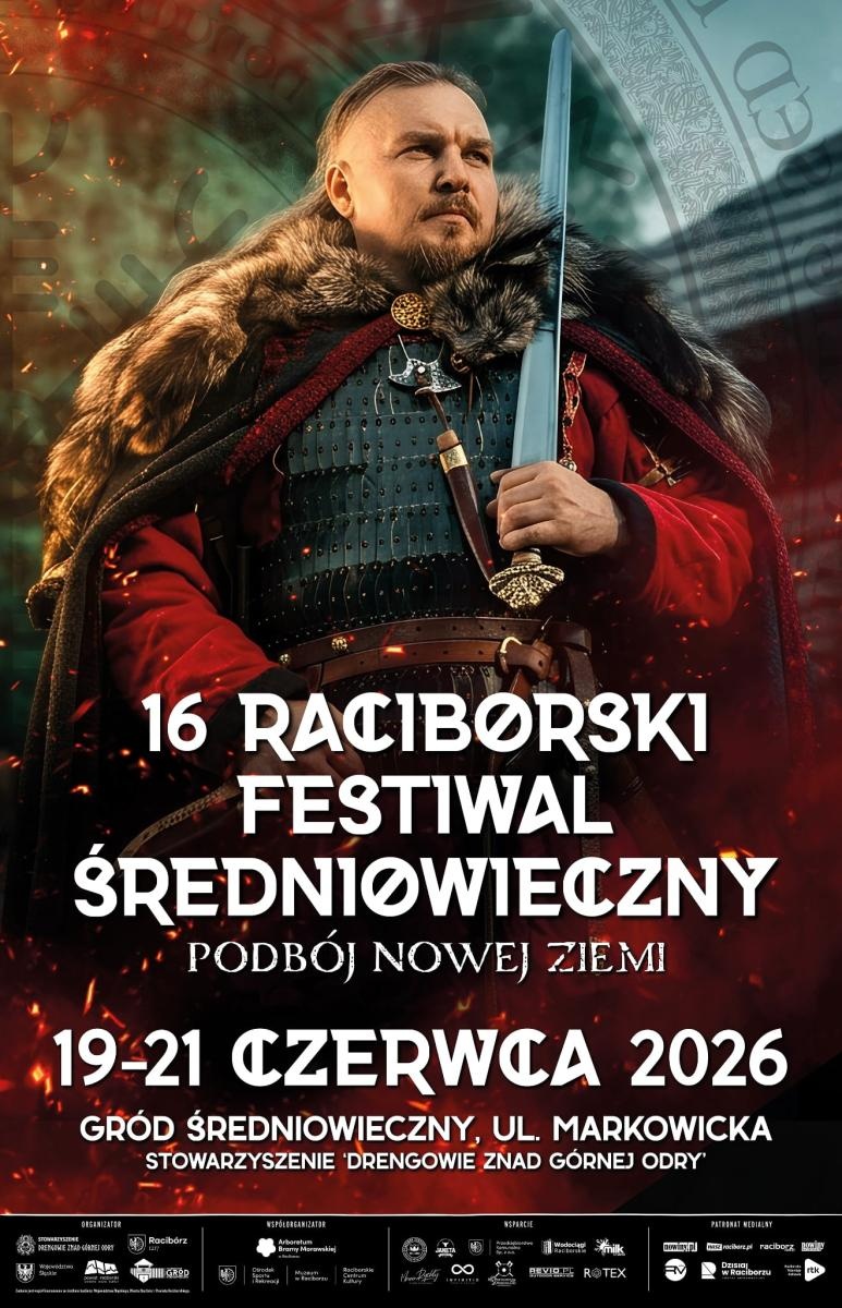 Zdjęcie w galerii na portalu naszraciborz.pl: Przenieś się o tysiąc lat wstecz i przeżyj niezwykłą przygodę podczas XVI Raciborskiego Festiwalu Średniowiecznego wiadomości z regionu