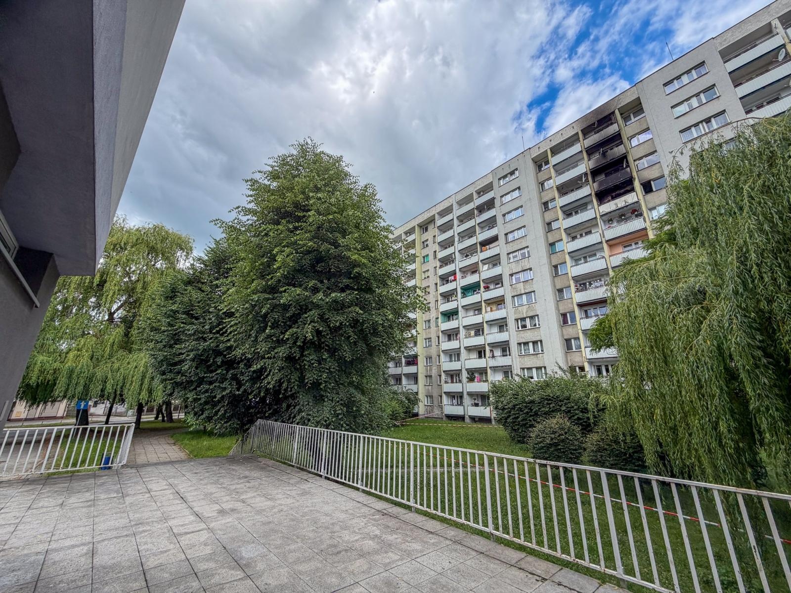 Zdjęcie w galerii na portalu naszraciborz.pl: Pożar mieszkania przy ul. Katowickiej w Raciborzu [FOTO i WIDEO] wiadomości z regionu