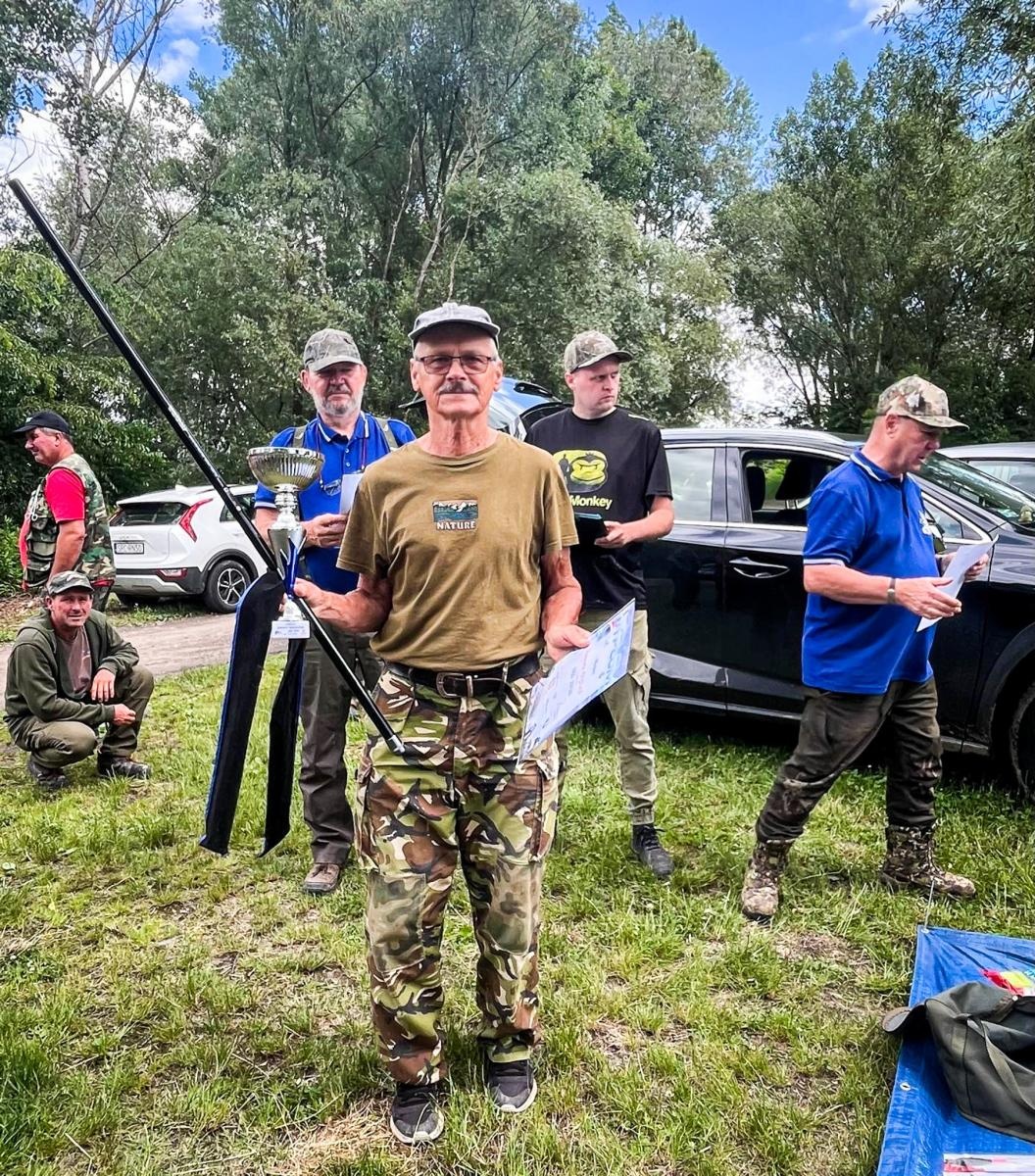 Zdjęcie w galerii na portalu naszraciborz.pl: Łęg 2026. Eugeniusz Kajstura zwyciężył w zawodach wędkarskich Tokai COBEX wiadomości z regionu