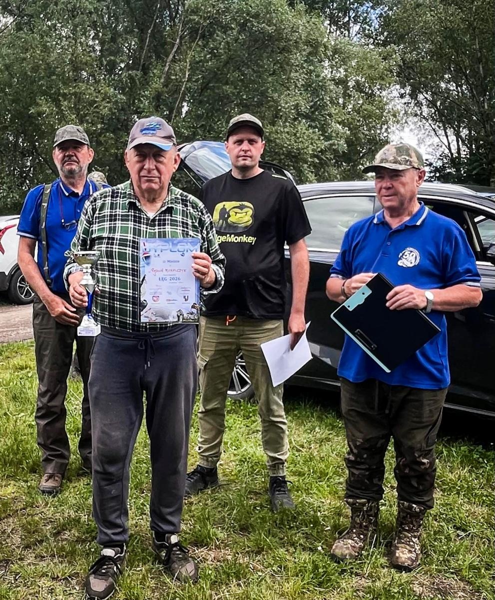 Zdjęcie w galerii na portalu naszraciborz.pl: Łęg 2026. Eugeniusz Kajstura zwyciężył w zawodach wędkarskich Tokai COBEX wiadomości z regionu