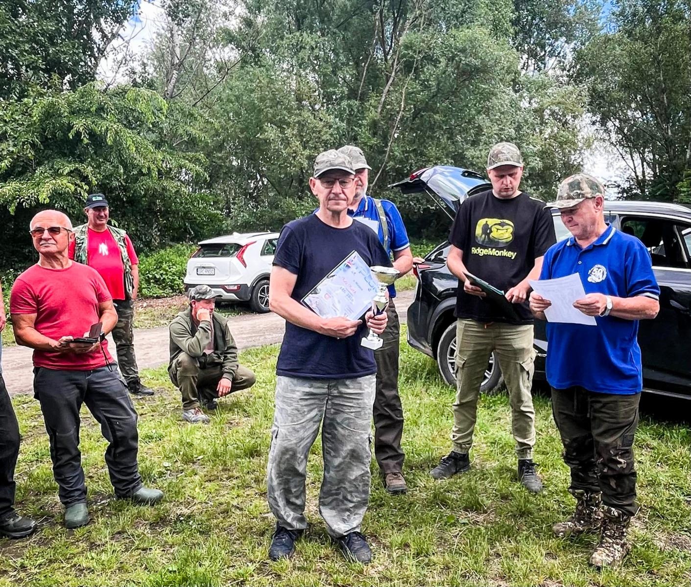 Zdjęcie w galerii na portalu naszraciborz.pl: Łęg 2026. Eugeniusz Kajstura zwyciężył w zawodach wędkarskich Tokai COBEX wiadomości z regionu
