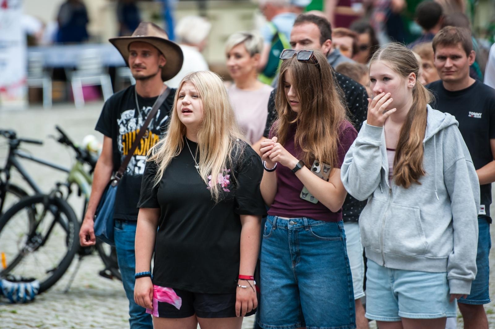 Zdjęcie w galerii na portalu naszraciborz.pl: Młode talenty na scenie Zamku Piastowskiego. Występy wychowanków Powiatowego Domu Kultury wiadomości z regionu