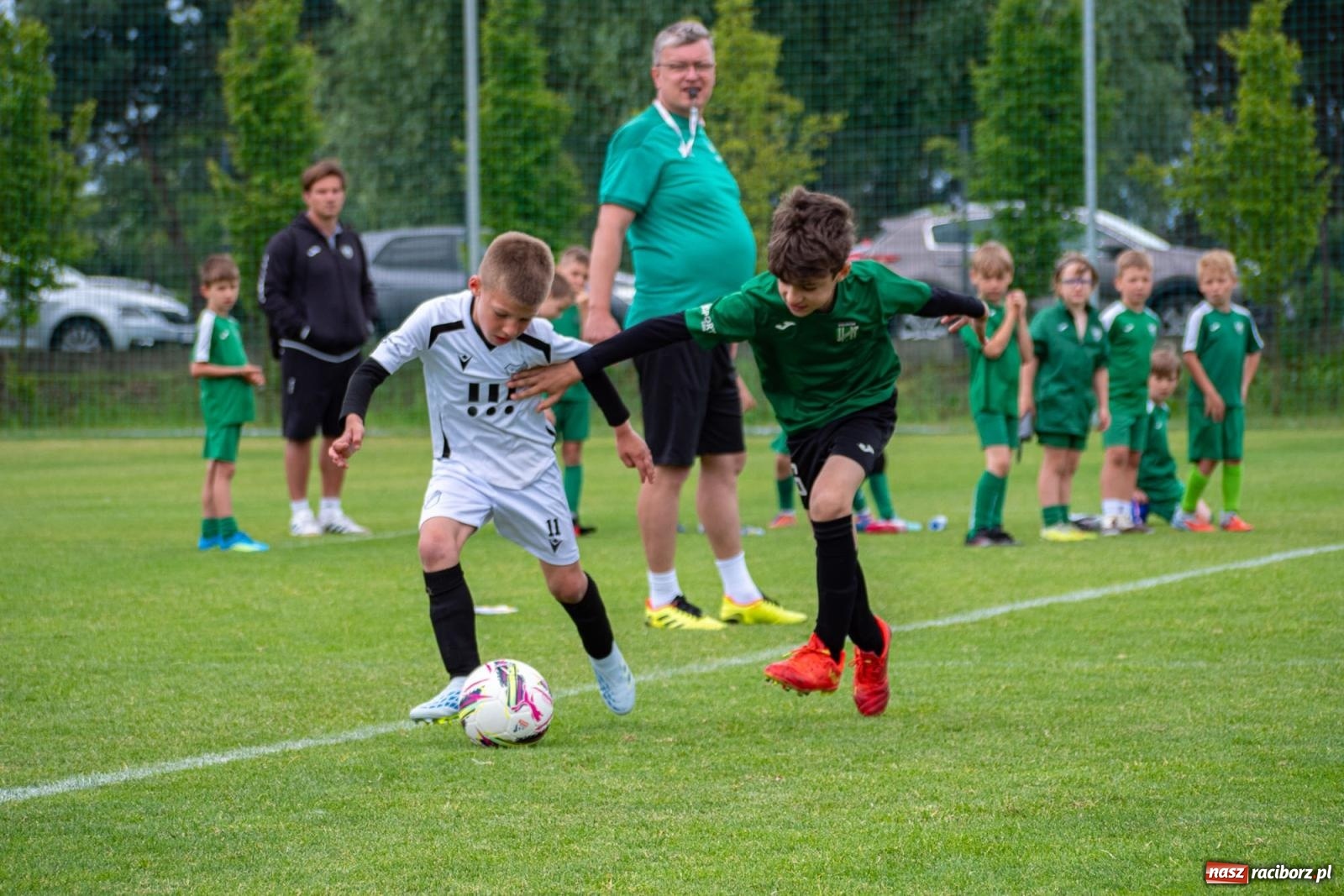 Zdjęcie w galerii na portalu naszraciborz.pl: Międzynarodowa rywalizacja rocznika 2018, czyli V4Cup na Srebrnej [FOTO] wiadomości z regionu