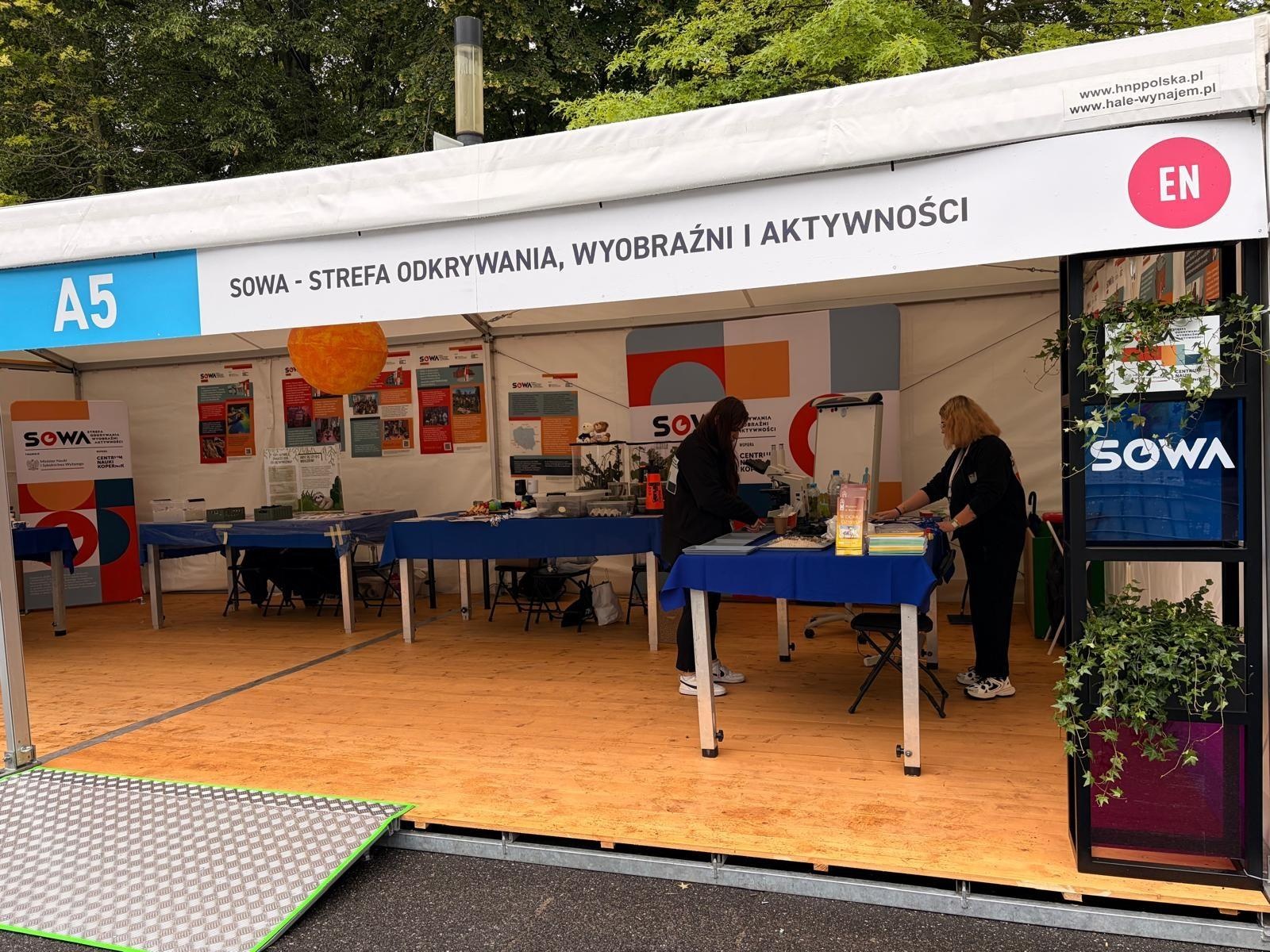 Zdjęcie w galerii na portalu naszraciborz.pl: SOWA Racibórz na 29. Pikniku Naukowym w Warszawie wiadomości z regionu