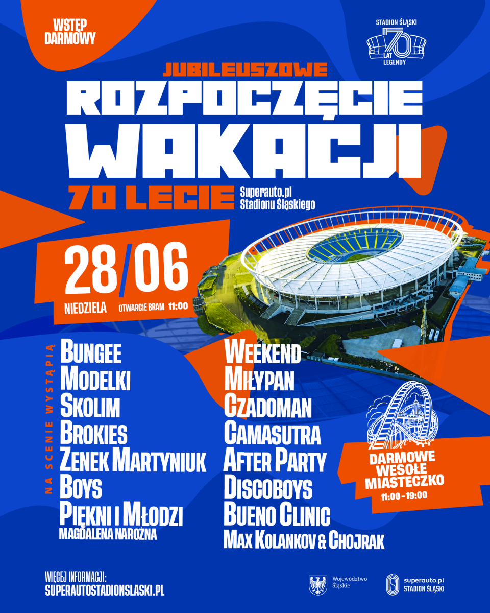 Zdjęcie w galerii na portalu naszraciborz.pl: Jubileuszowe Rozpoczęcie Wakacji na Śląskim wiadomości z regionu