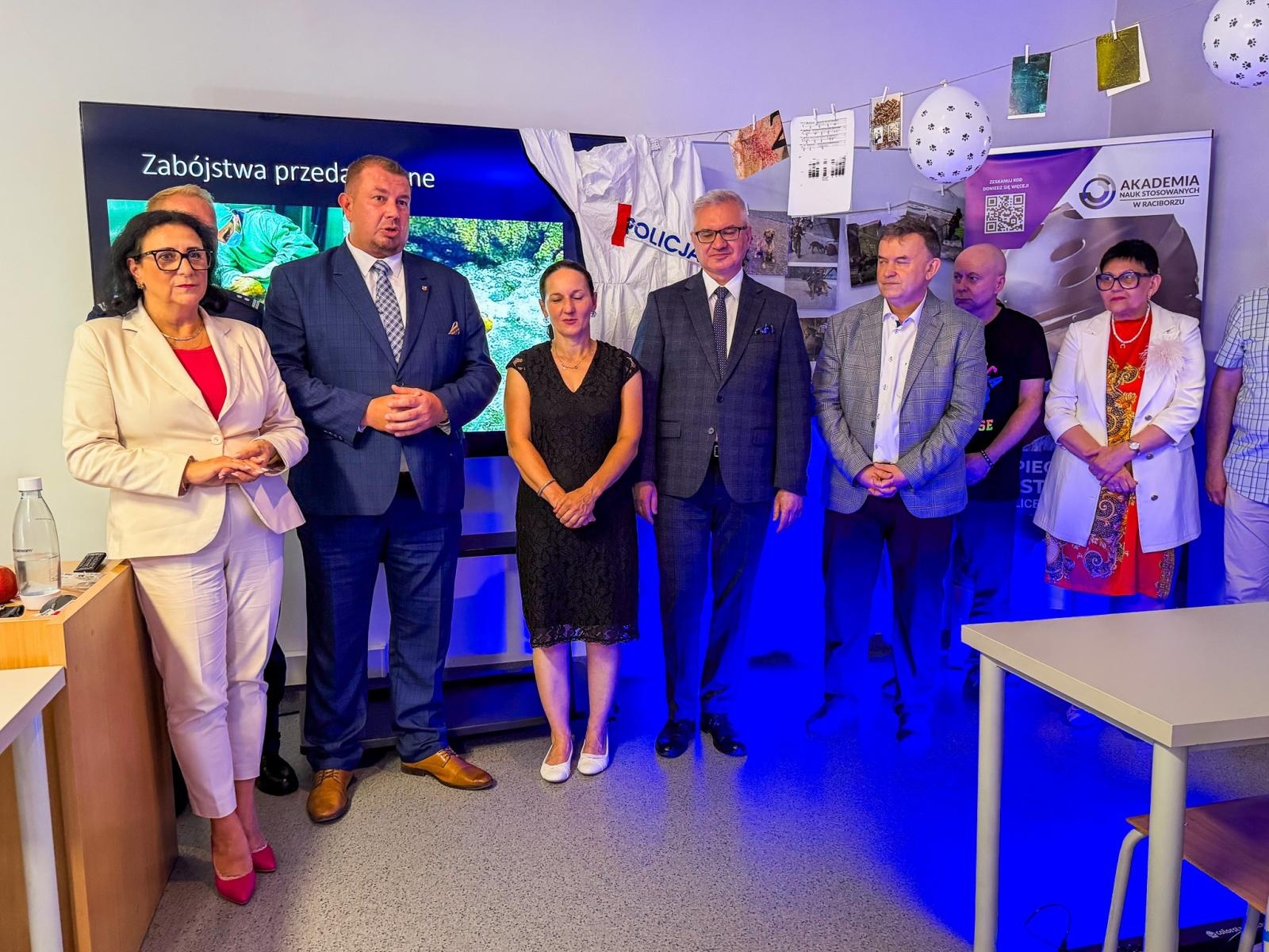 Zdjęcie w galerii na portalu naszraciborz.pl: Laboratorium śledcze w Raciborzu. Nowoczesna baza dydaktyczna ANS już otwarta wiadomości z regionu