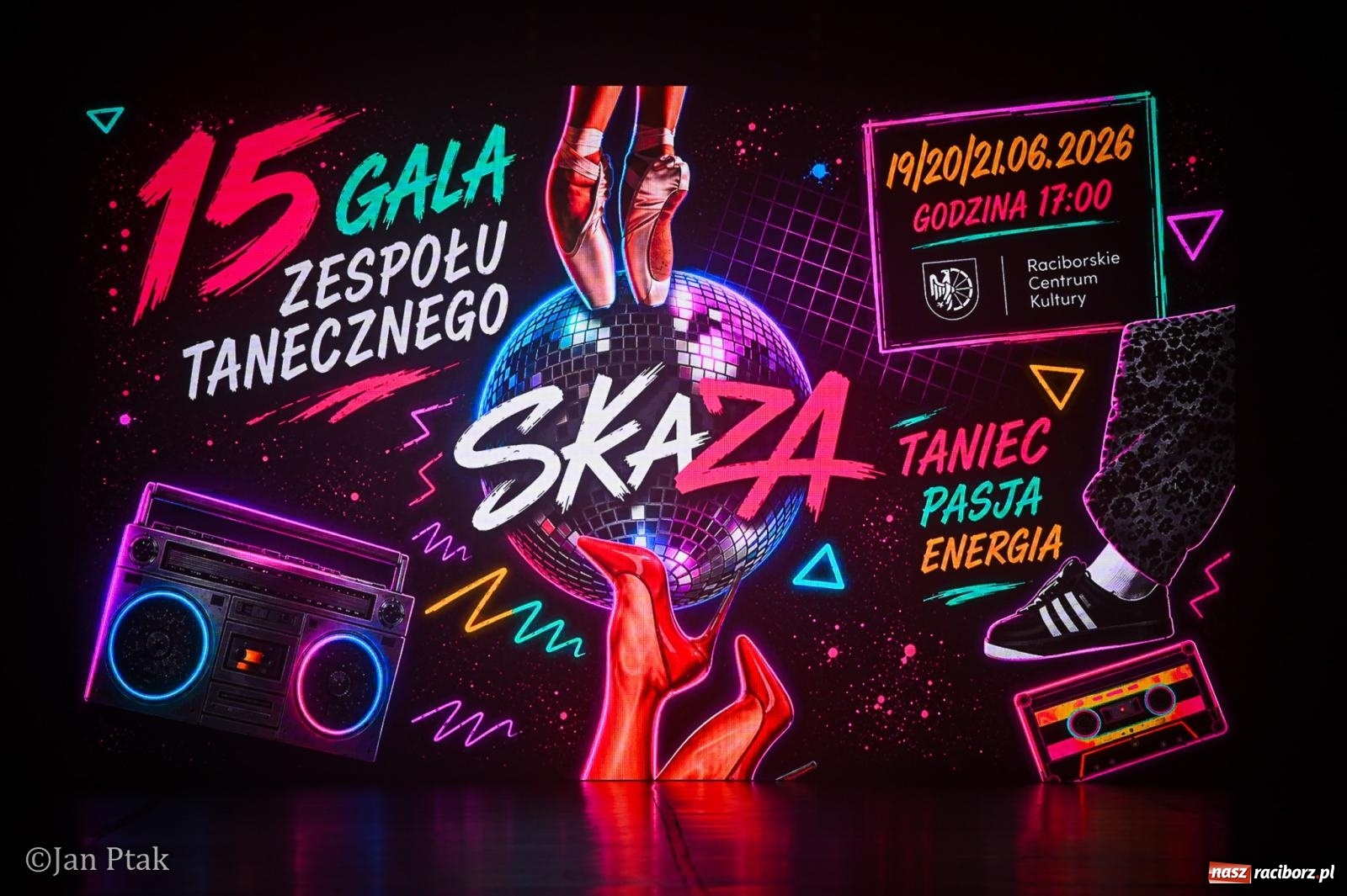Zdjęcie w galerii na portalu naszraciborz.pl: XV Gala Zespołu Tanecznego SKAZA rozpoczęta. Pierwsza odsłona za nami [FOTO i WIDEO] wiadomości z regionu