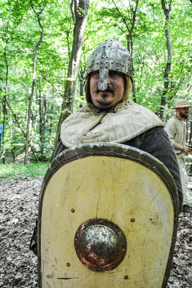 Zdjęcie w galerii na portalu naszraciborz.pl: Średniowiecze ożyło w Raciborzu! Wielka bitwa wojów i klimat dawnych wieków w Arboretum [FOTO i WIDEO] wiadomości z regionu