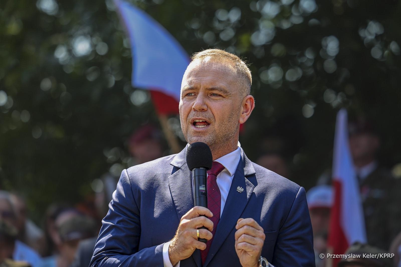 Zdjęcie w galerii na portalu naszraciborz.pl: Narodowy Dzień Powstań Śląskich. Prezydent Karol Nawrocki w gm. Lubomia wiadomości z regionu