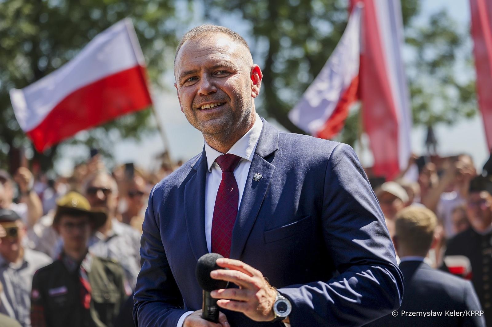 Zdjęcie w galerii na portalu naszraciborz.pl: Narodowy Dzień Powstań Śląskich. Prezydent Karol Nawrocki w gm. Lubomia wiadomości z regionu