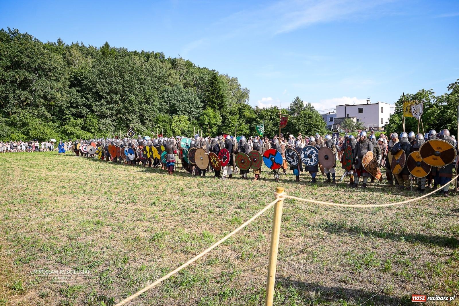 Zdjęcie w galerii na portalu naszraciborz.pl: Wielka bitwa pod Raciborzem [FOTO i WIDEO] wiadomości z regionu