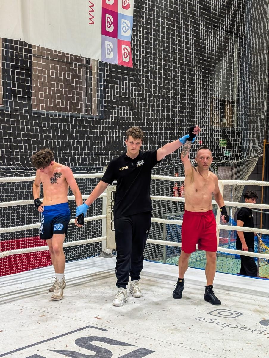 Zdjęcie w galerii na portalu naszraciborz.pl: Wielki triumf zawodników Łamatora Racibórz w Bieruniu. Drużynowe wicemistrzostwo na Super League Fights wiadomości z regionu