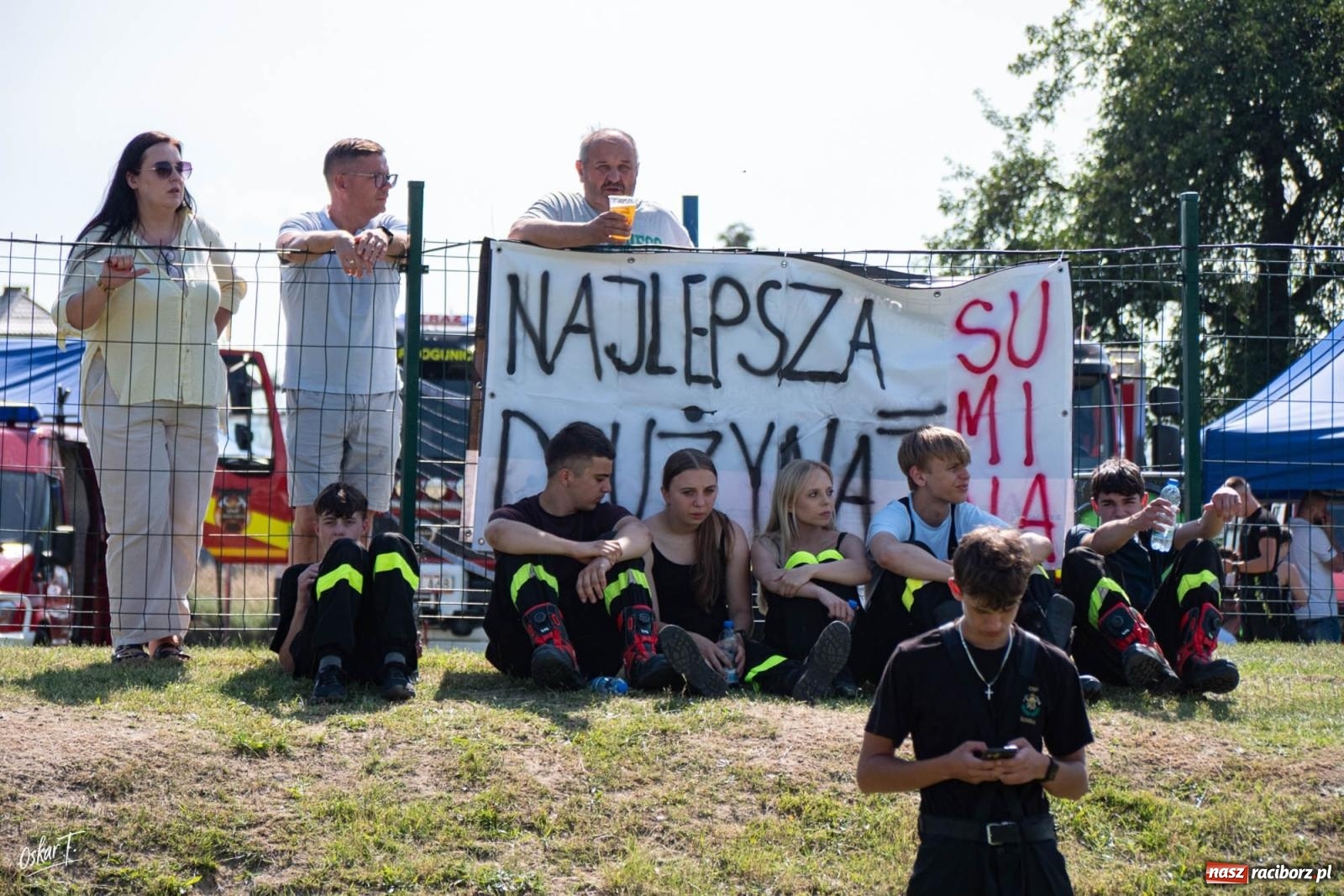Zdjęcie w galerii na portalu naszraciborz.pl: Upał, emocje i walka do końca. Strażacy rywalizowali w Raszczycach [FOTO] wiadomości z regionu