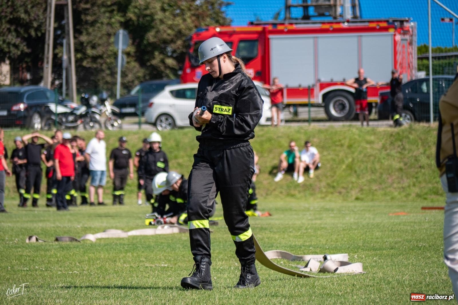 Zdjęcie w galerii na portalu naszraciborz.pl: Upał, emocje i walka do końca. Strażacy rywalizowali w Raszczycach [FOTO] wiadomości z regionu