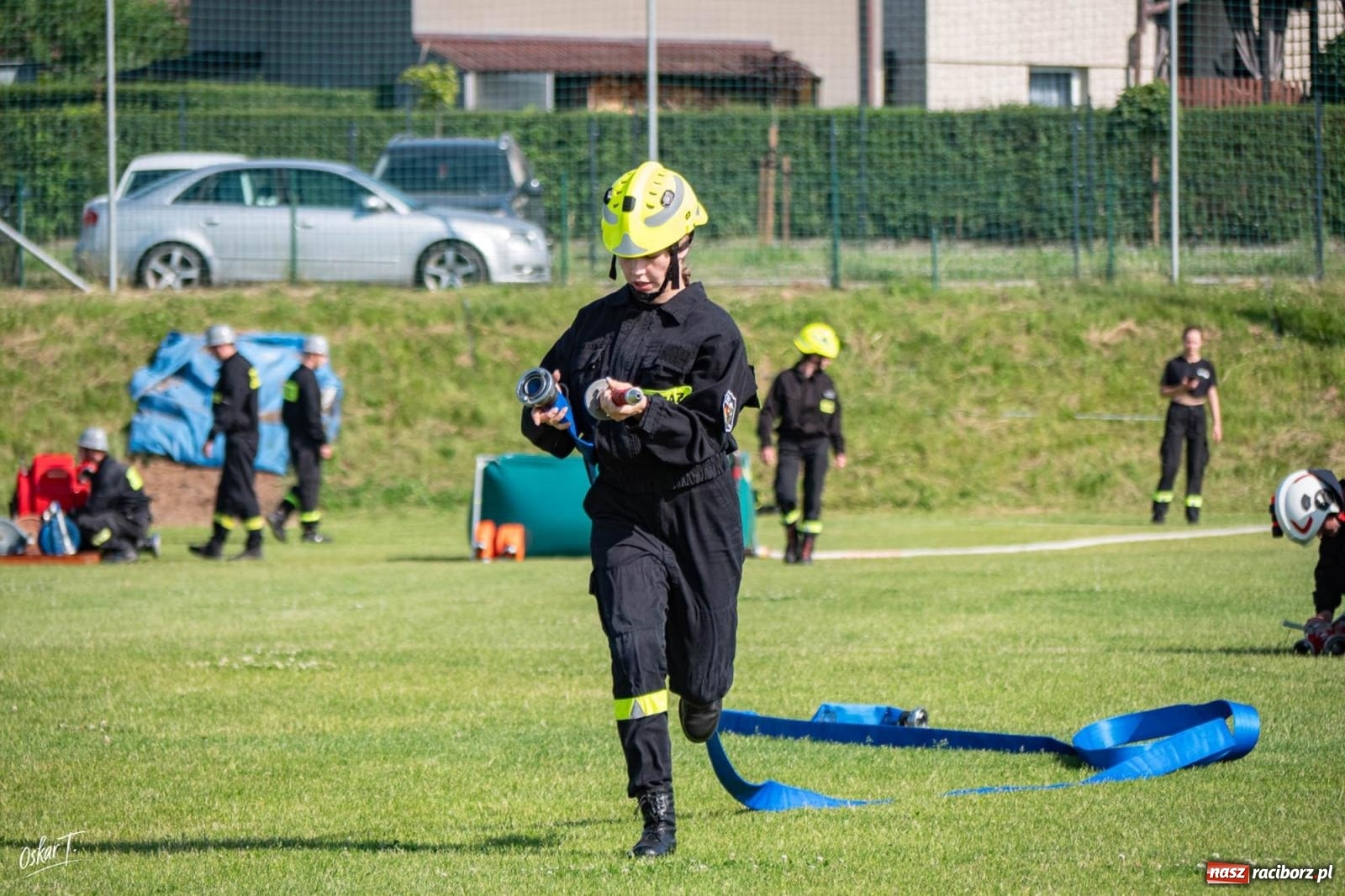 Zdjęcie w galerii na portalu naszraciborz.pl: Upał, emocje i walka do końca. Strażacy rywalizowali w Raszczycach [FOTO] wiadomości z regionu