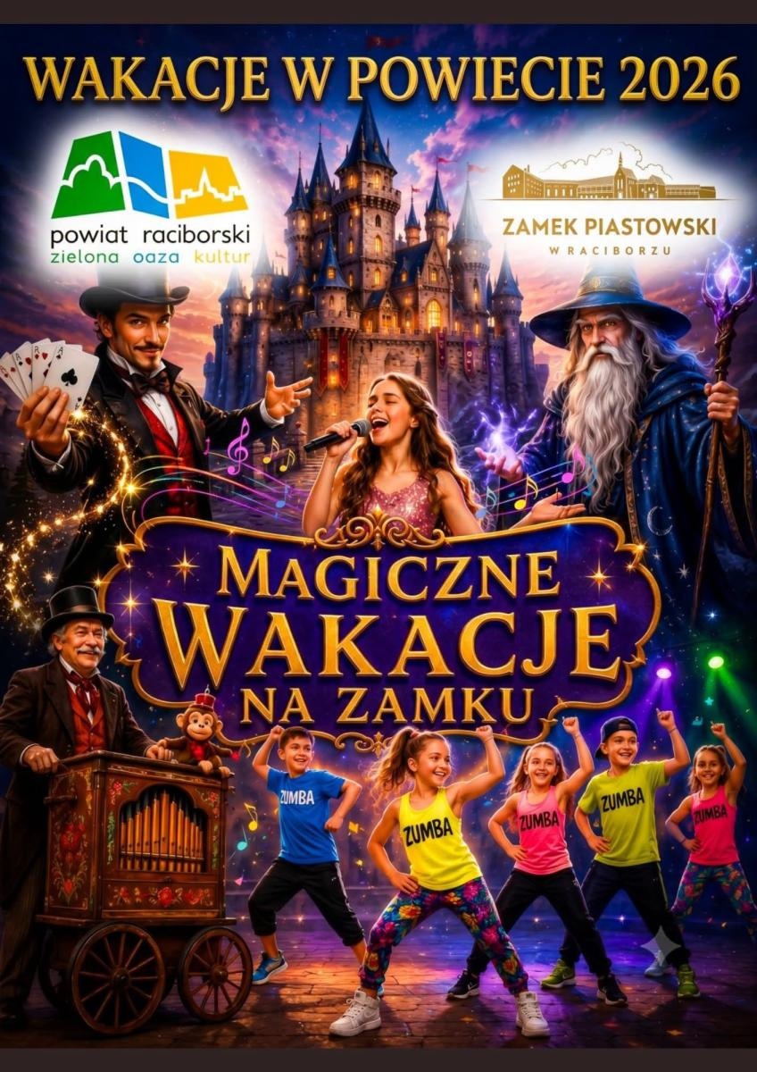 Zdjęcie w galerii na portalu naszraciborz.pl: Wakacje w powiecie. Rodzinne magiczne wieczory na zamku, na sportowo w PCS wiadomości z regionu