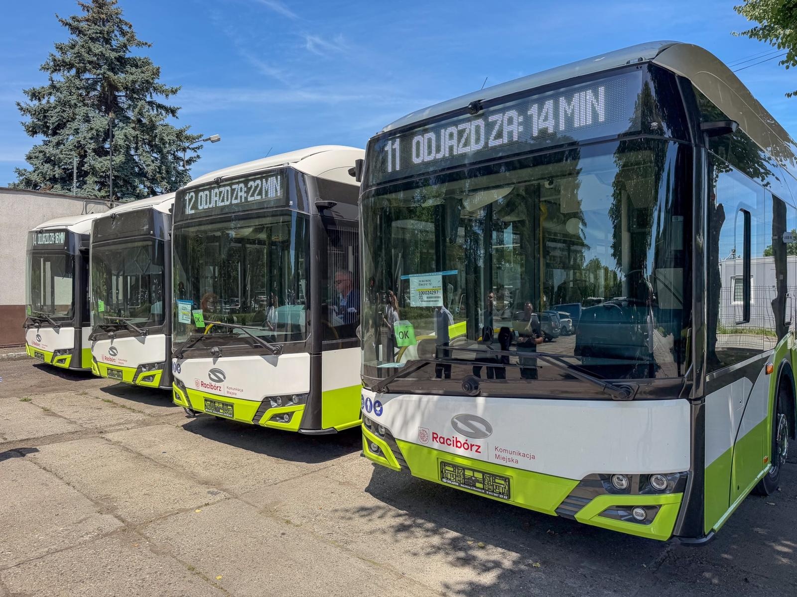 Zdjęcie w galerii na portalu naszraciborz.pl: Nowe elektryczne autobusy już w Raciborzu. Wkrótce wyjadą na trasy wiadomości z regionu