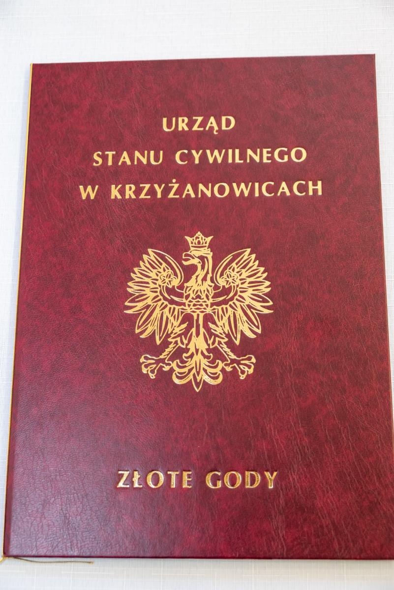 Zdjęcie w galerii na portalu naszraciborz.pl: Złote Gody w Gminie Krzyżanowice. Jubilaci odebrali medale za 50 lat małżeństwa wiadomości z regionu