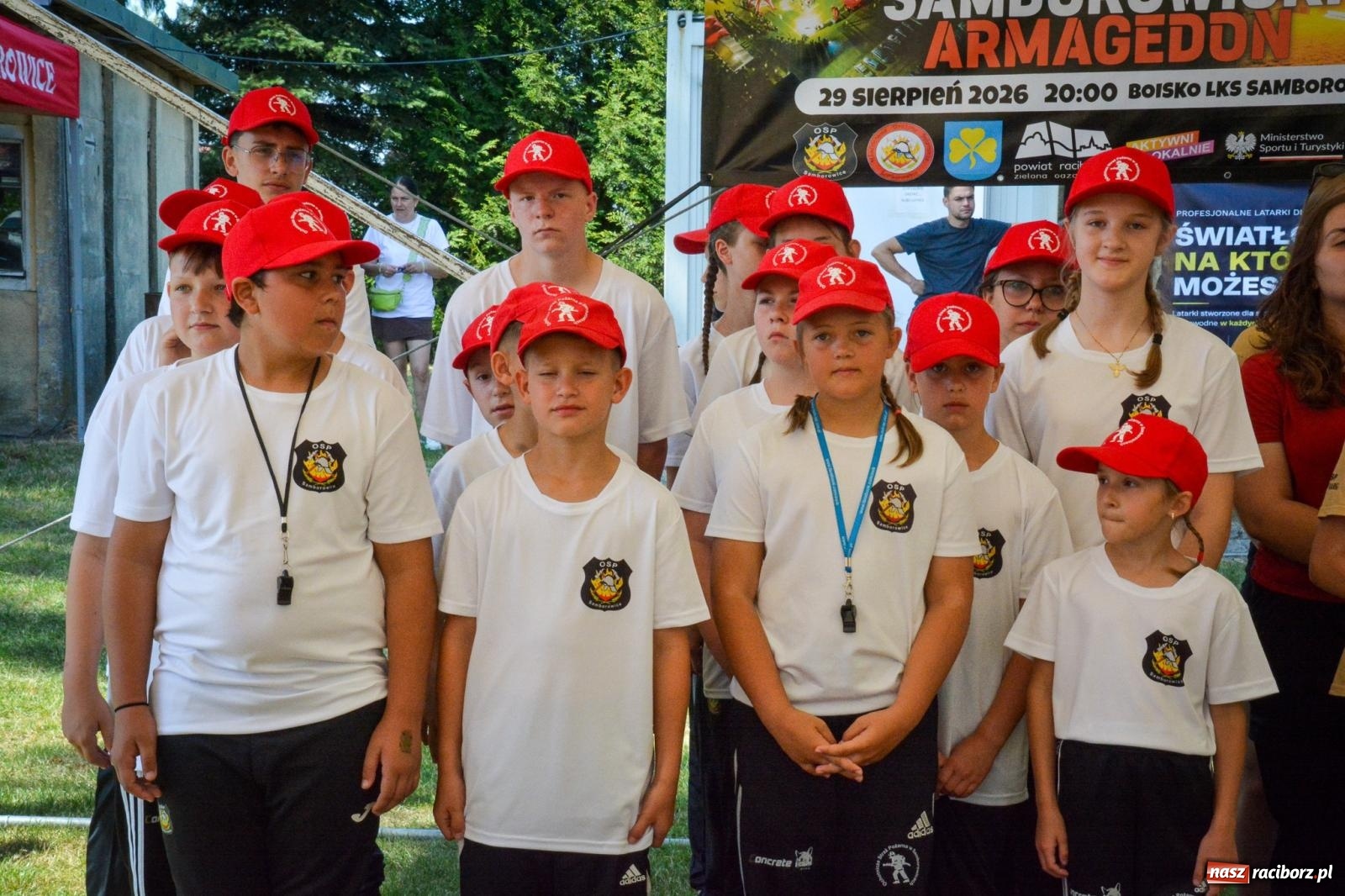 Zdjęcie w galerii na portalu naszraciborz.pl: Emocjonująca rywalizacja w Samborowicach: Strażackie zmagania w pełnym słońcu i dominacja gospodarzy wiadomości z regionu
