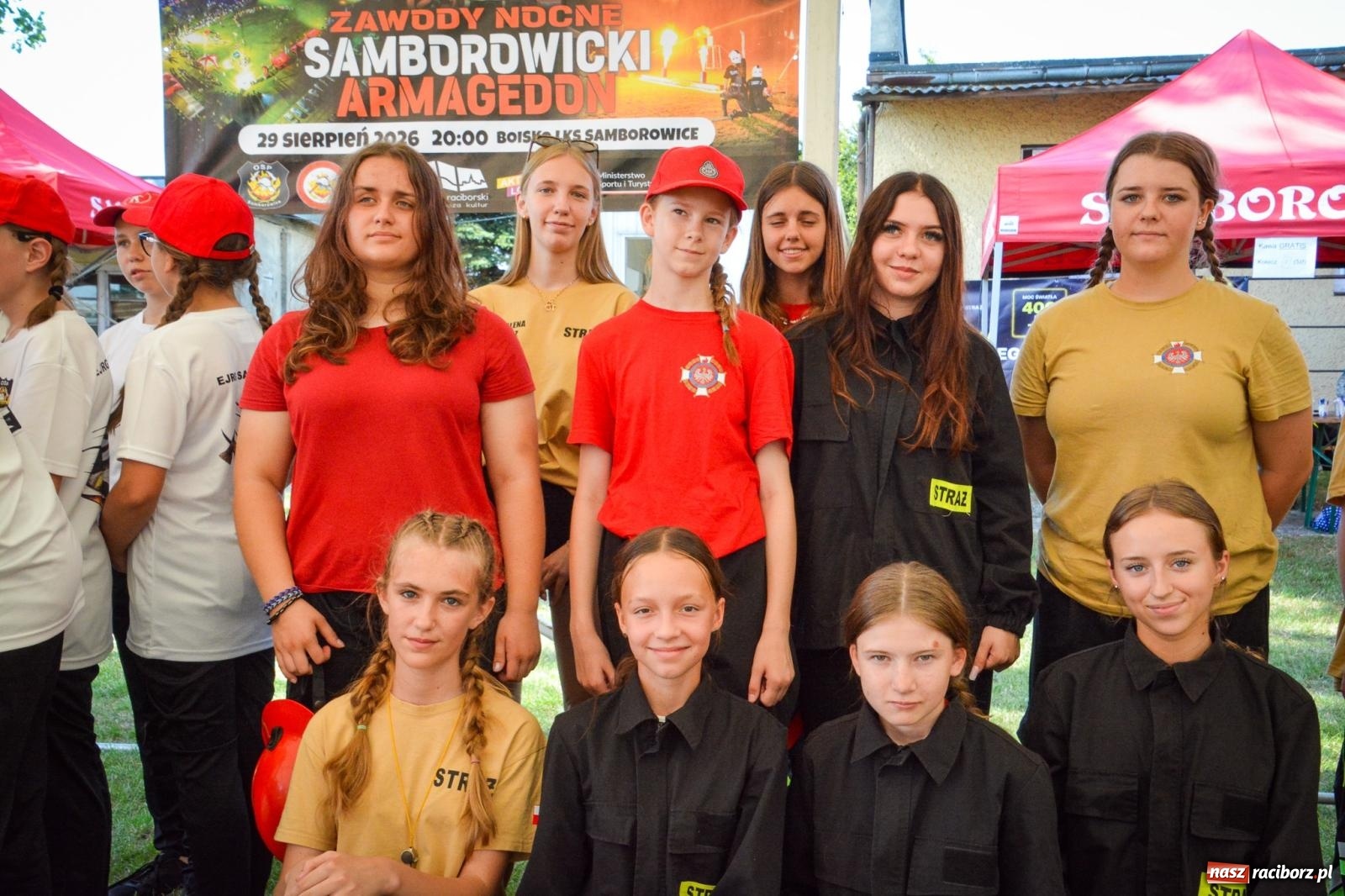 Zdjęcie w galerii na portalu naszraciborz.pl: Emocjonująca rywalizacja w Samborowicach: Strażackie zmagania w pełnym słońcu i dominacja gospodarzy wiadomości z regionu