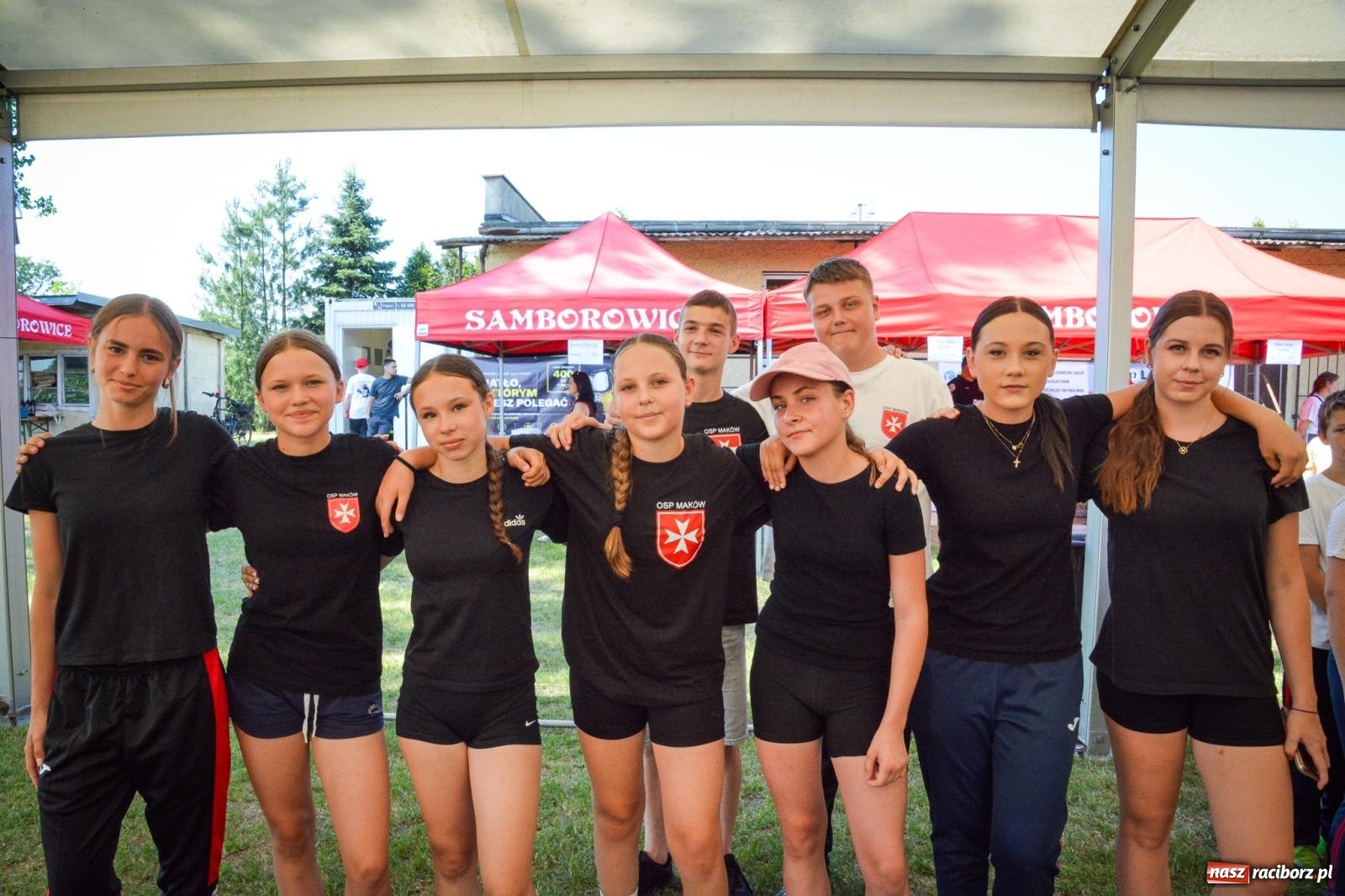 Zdjęcie w galerii na portalu naszraciborz.pl: Emocjonująca rywalizacja w Samborowicach: Strażackie zmagania w pełnym słońcu i dominacja gospodarzy wiadomości z regionu