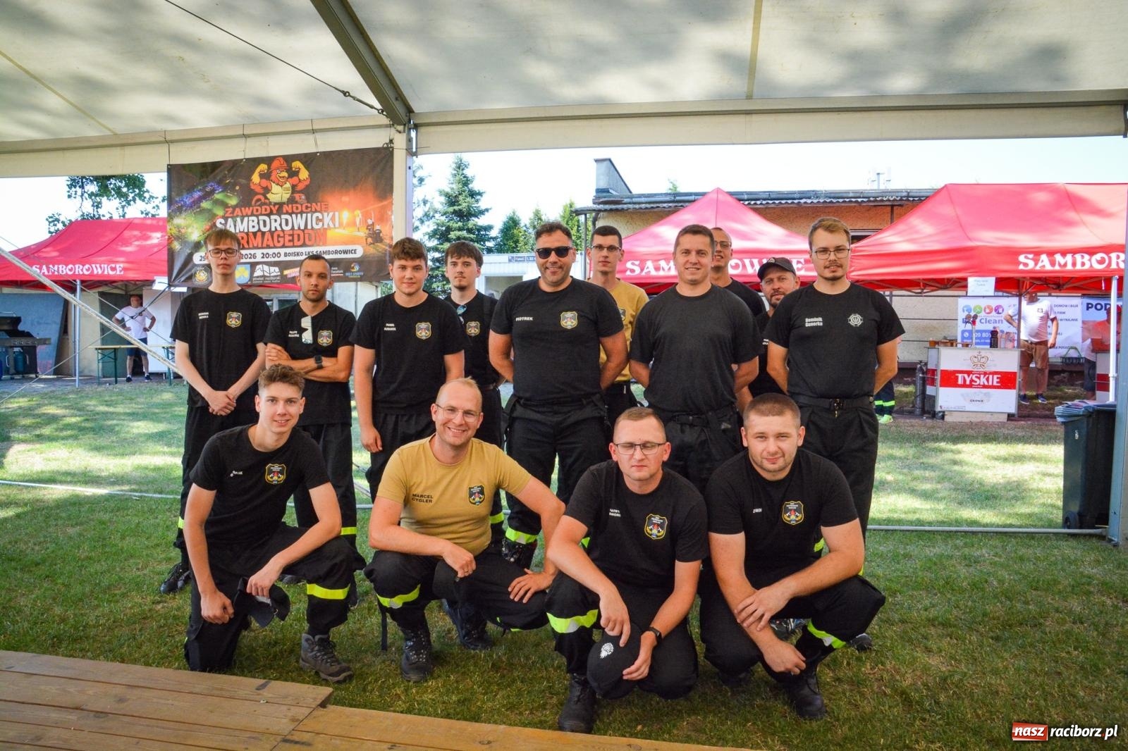 Zdjęcie w galerii na portalu naszraciborz.pl: Emocjonująca rywalizacja w Samborowicach: Strażackie zmagania w pełnym słońcu i dominacja gospodarzy wiadomości z regionu