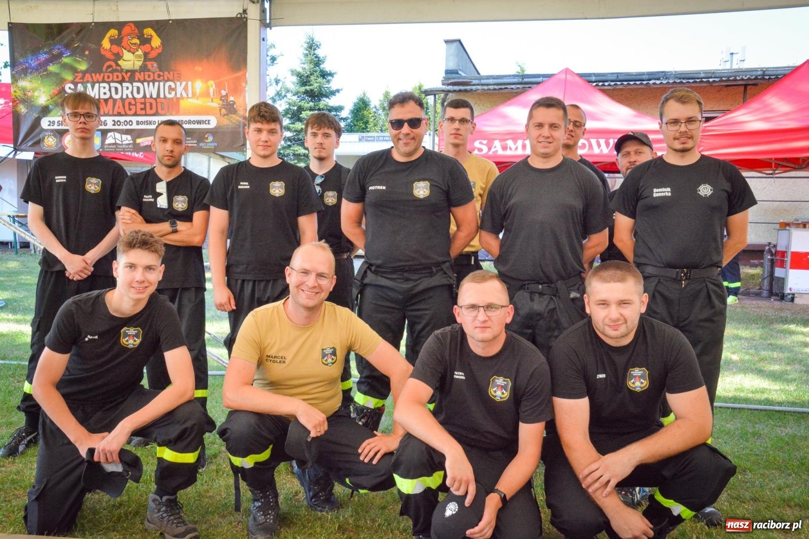 Zdjęcie w galerii na portalu naszraciborz.pl: Emocjonująca rywalizacja w Samborowicach: Strażackie zmagania w pełnym słońcu i dominacja gospodarzy wiadomości z regionu
