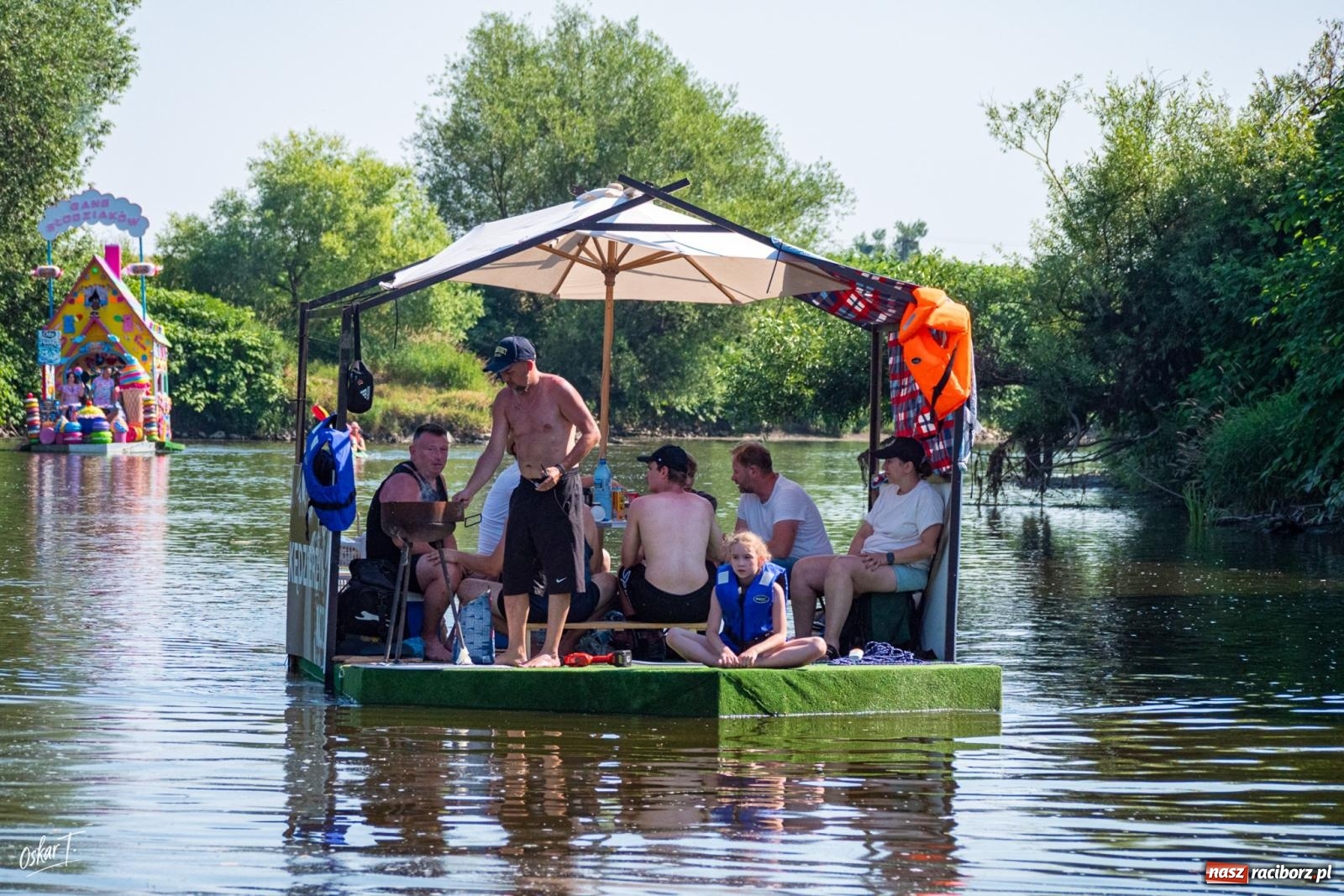 Zdjęcie w galerii na portalu naszraciborz.pl: XXVII Pływadła na półmetku w Turzu [FOTO] wiadomości z regionu
