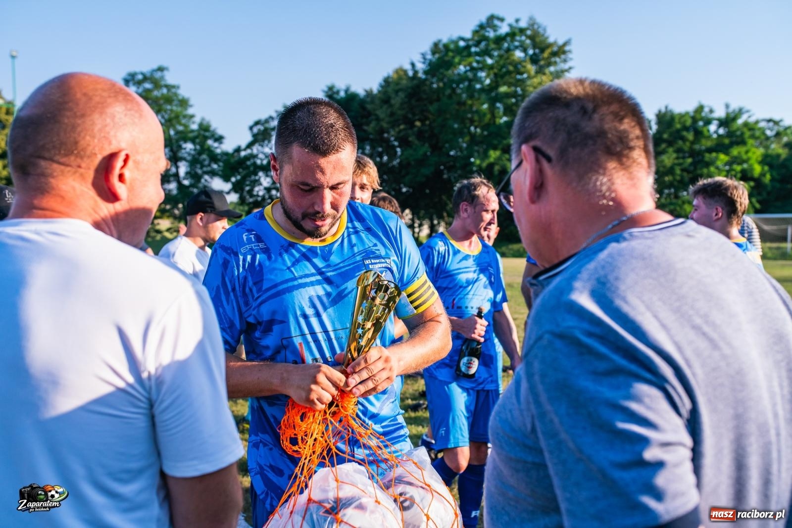 Zdjęcie w galerii na portalu naszraciborz.pl: Baraż w piekarniku. Naprzód Krzyżkowice rozbił Ocice w finale walki o A klasę [FOTO] wiadomości z regionu