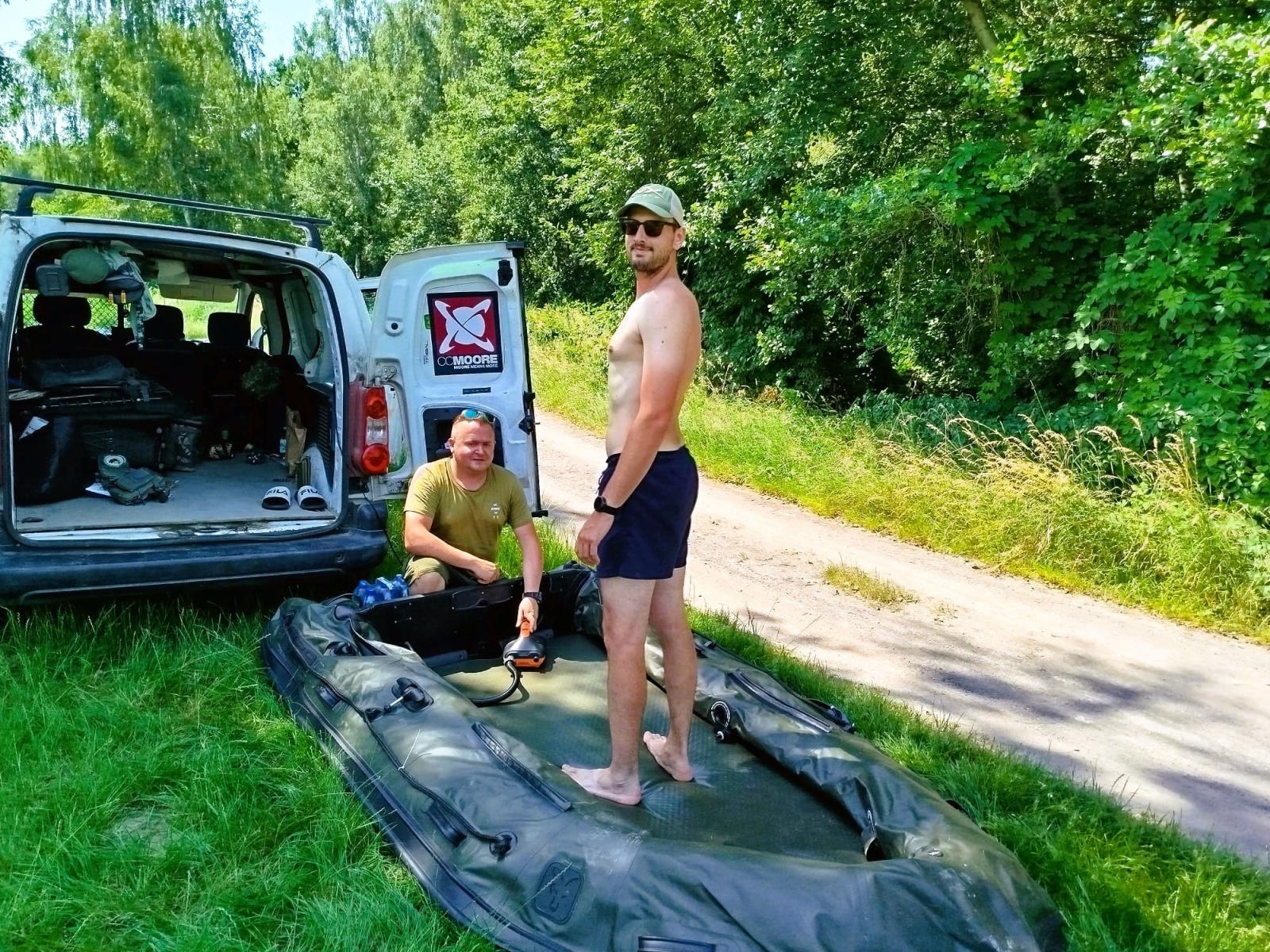 Zdjęcie w galerii na portalu naszraciborz.pl: 24 godziny nad wodą. Zawody spinningowe w Babicach wiadomości z regionu
