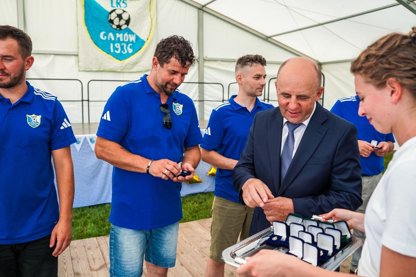 Zdjęcie w galerii na portalu naszraciborz.pl: Dwa dni świętowania 90-lecia LKS Gamów [FOTO] wiadomości z regionu