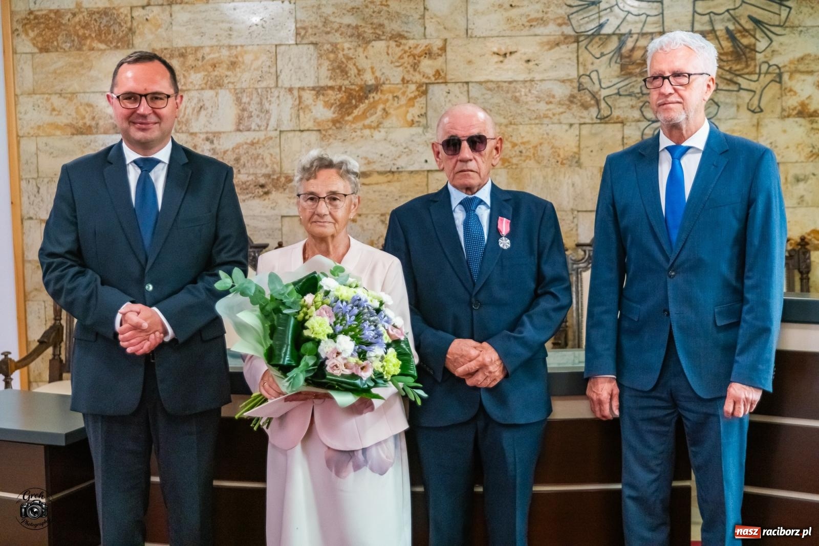 Zdjęcie w galerii na portalu naszraciborz.pl: Przeżyli razem pół wieku. W Raciborzu odebrali medale od Prezydenta RP [FOTO i WIDEO] wiadomości z regionu