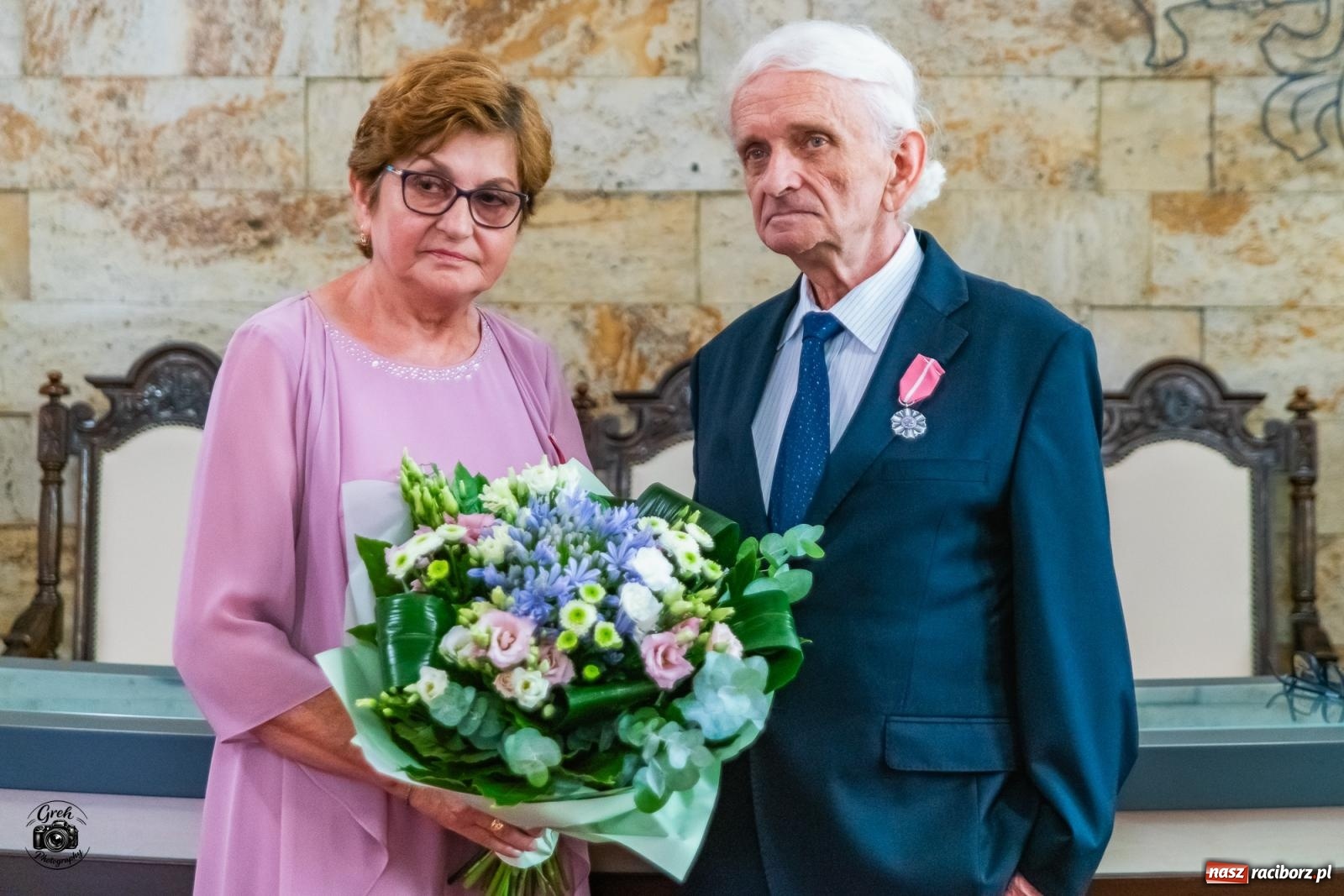 Zdjęcie w galerii na portalu naszraciborz.pl: Przeżyli razem pół wieku. W Raciborzu odebrali medale od Prezydenta RP [FOTO i WIDEO] wiadomości z regionu