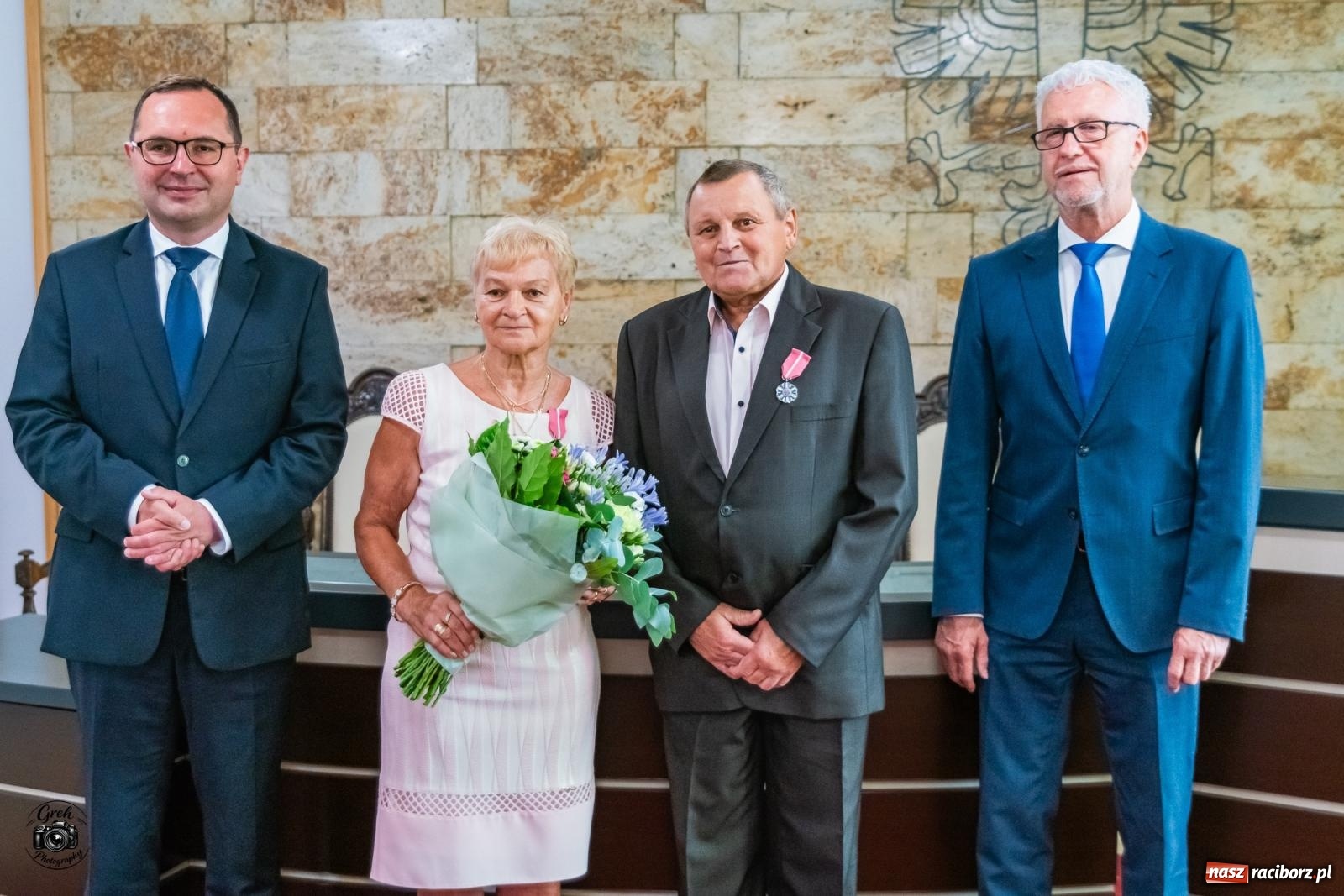 Zdjęcie w galerii na portalu naszraciborz.pl: Przeżyli razem pół wieku. W Raciborzu odebrali medale od Prezydenta RP [FOTO i WIDEO] wiadomości z regionu