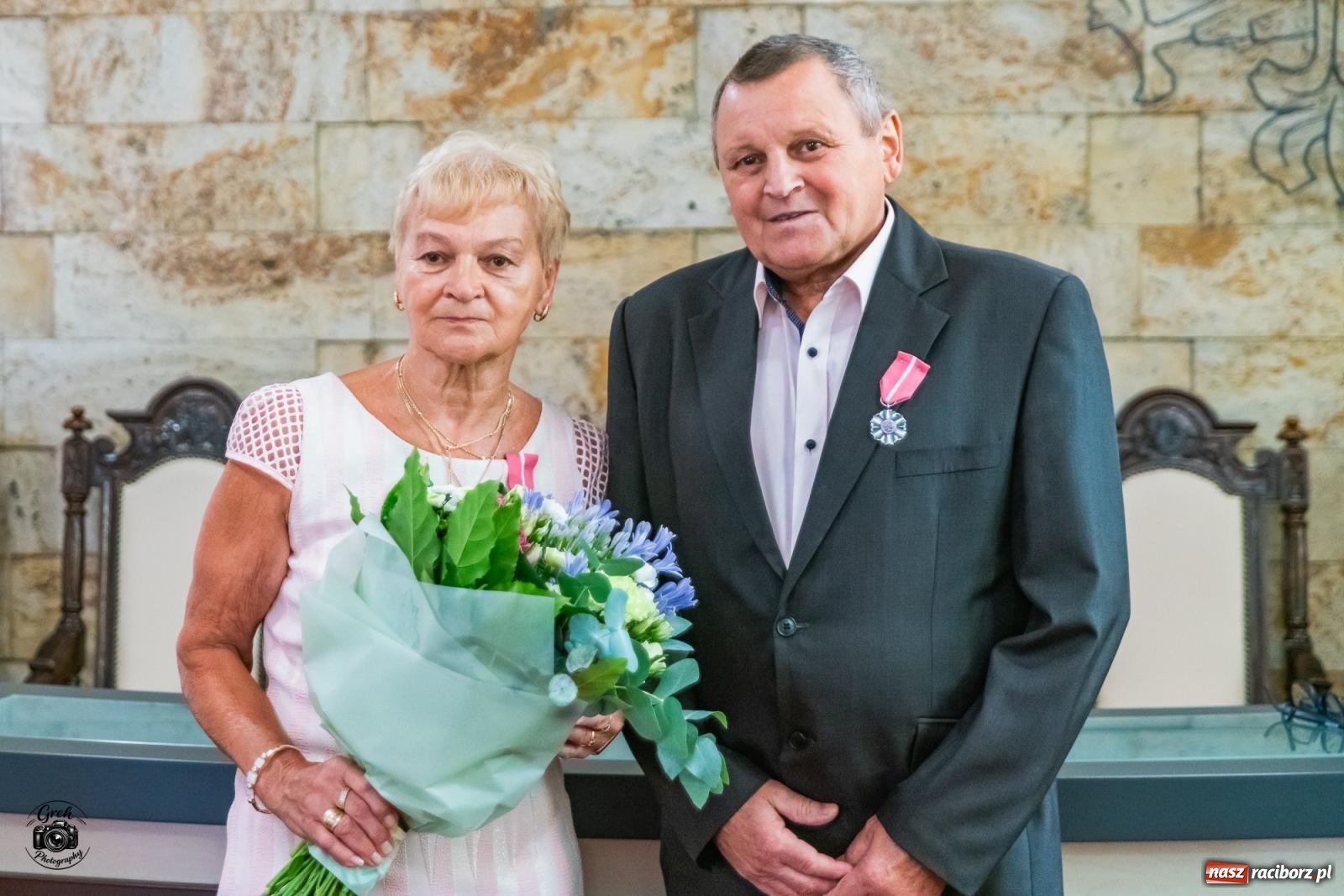 Zdjęcie w galerii na portalu naszraciborz.pl: Przeżyli razem pół wieku. W Raciborzu odebrali medale od Prezydenta RP [FOTO i WIDEO] wiadomości z regionu